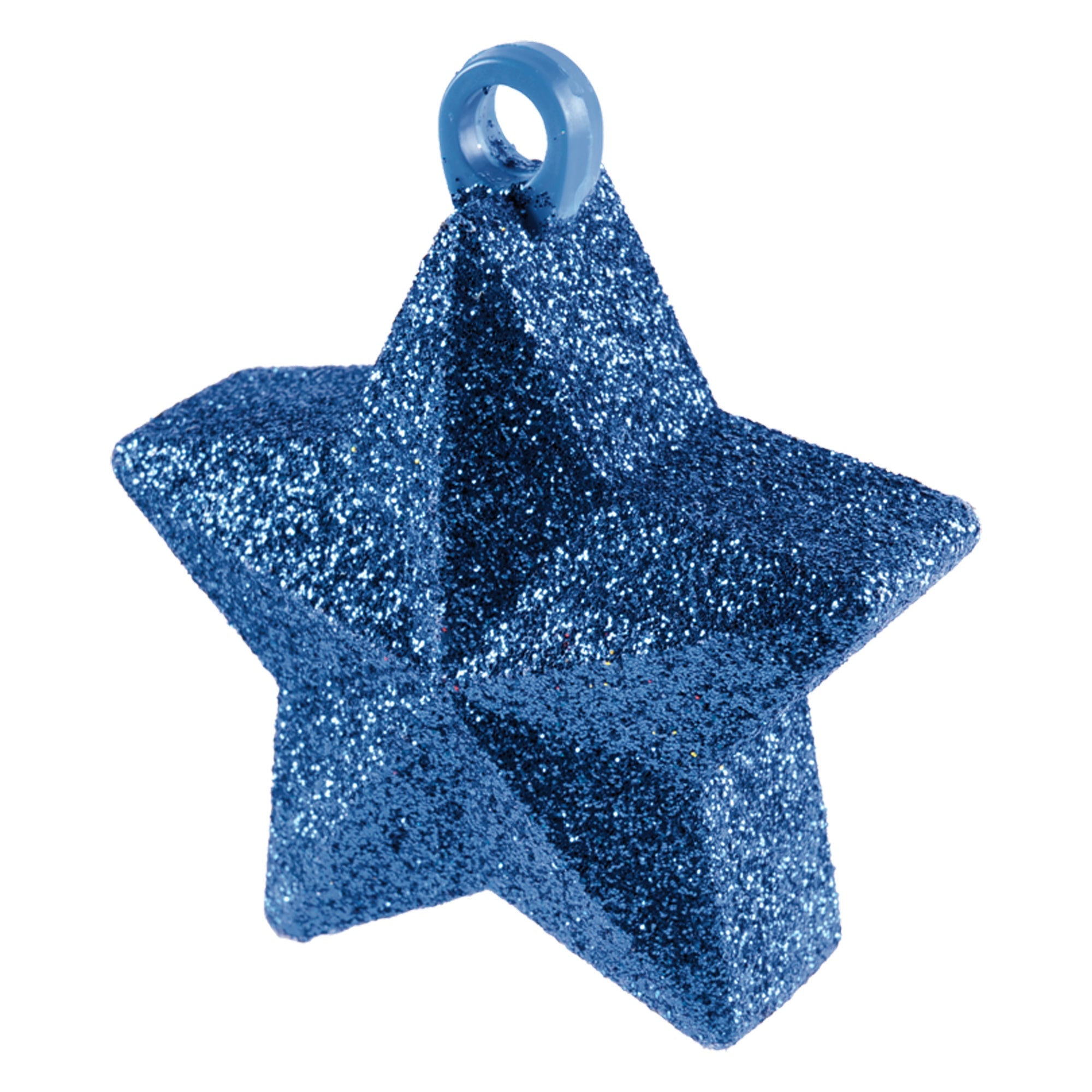 Star Balloon Weight  Glitter   Blue