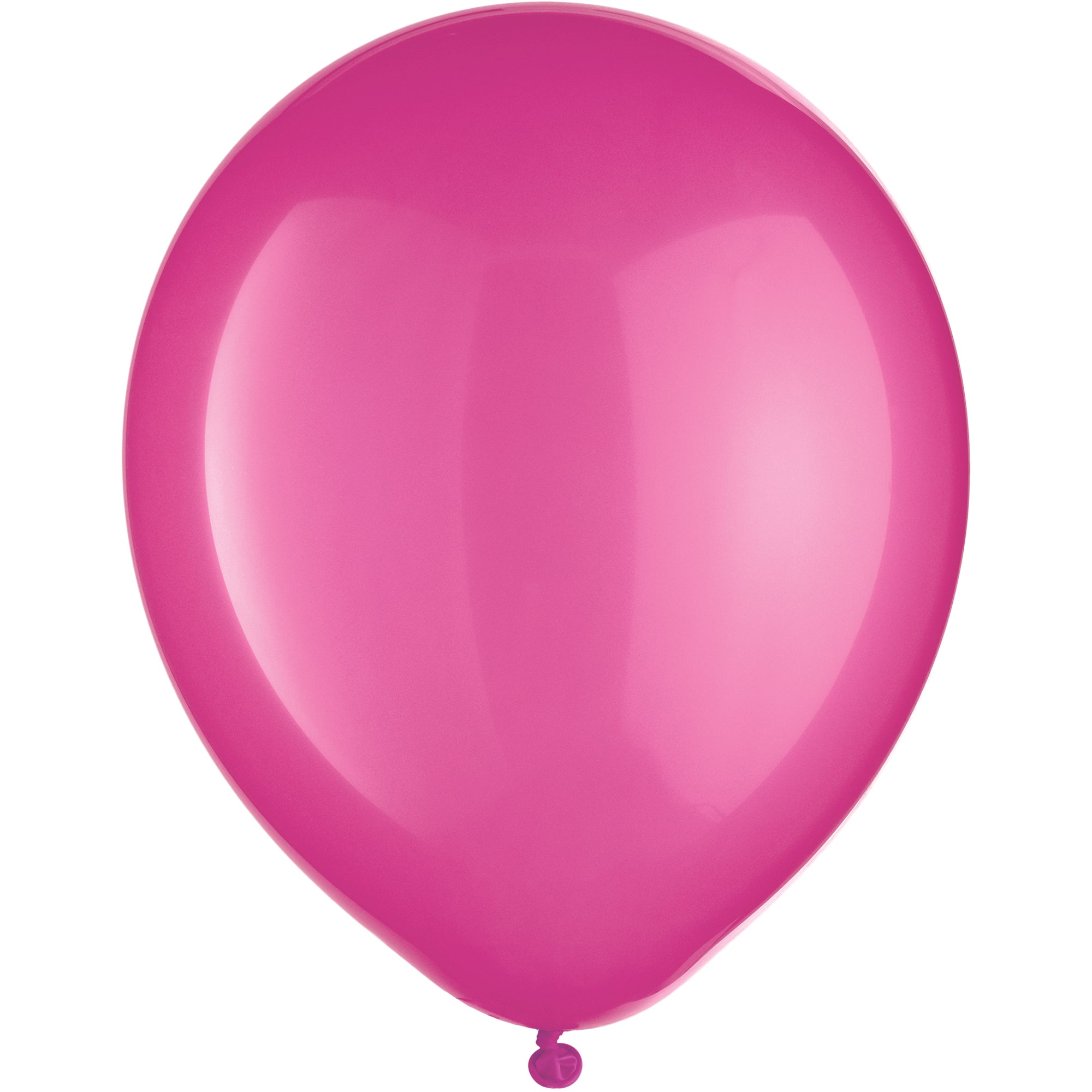 72 Latex Balloons  Bright Pink  12in