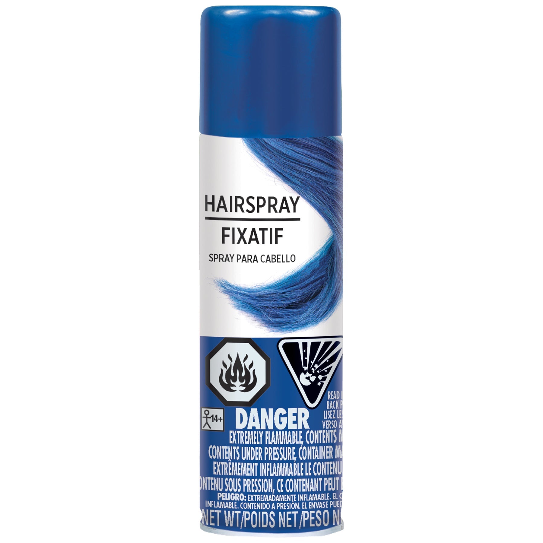 Halloween Blue Hairspray 3oz