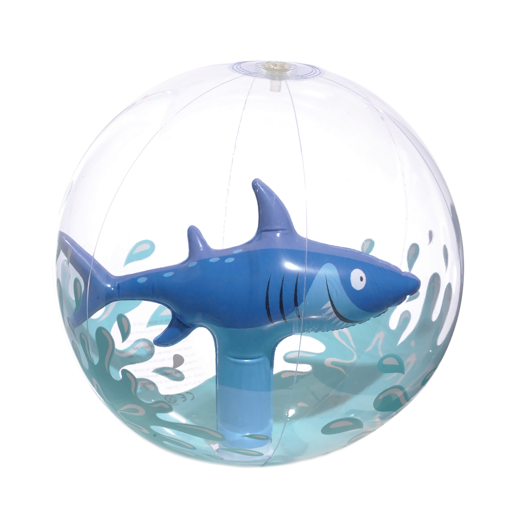 Shark Inflatable Beach Ball 12in
