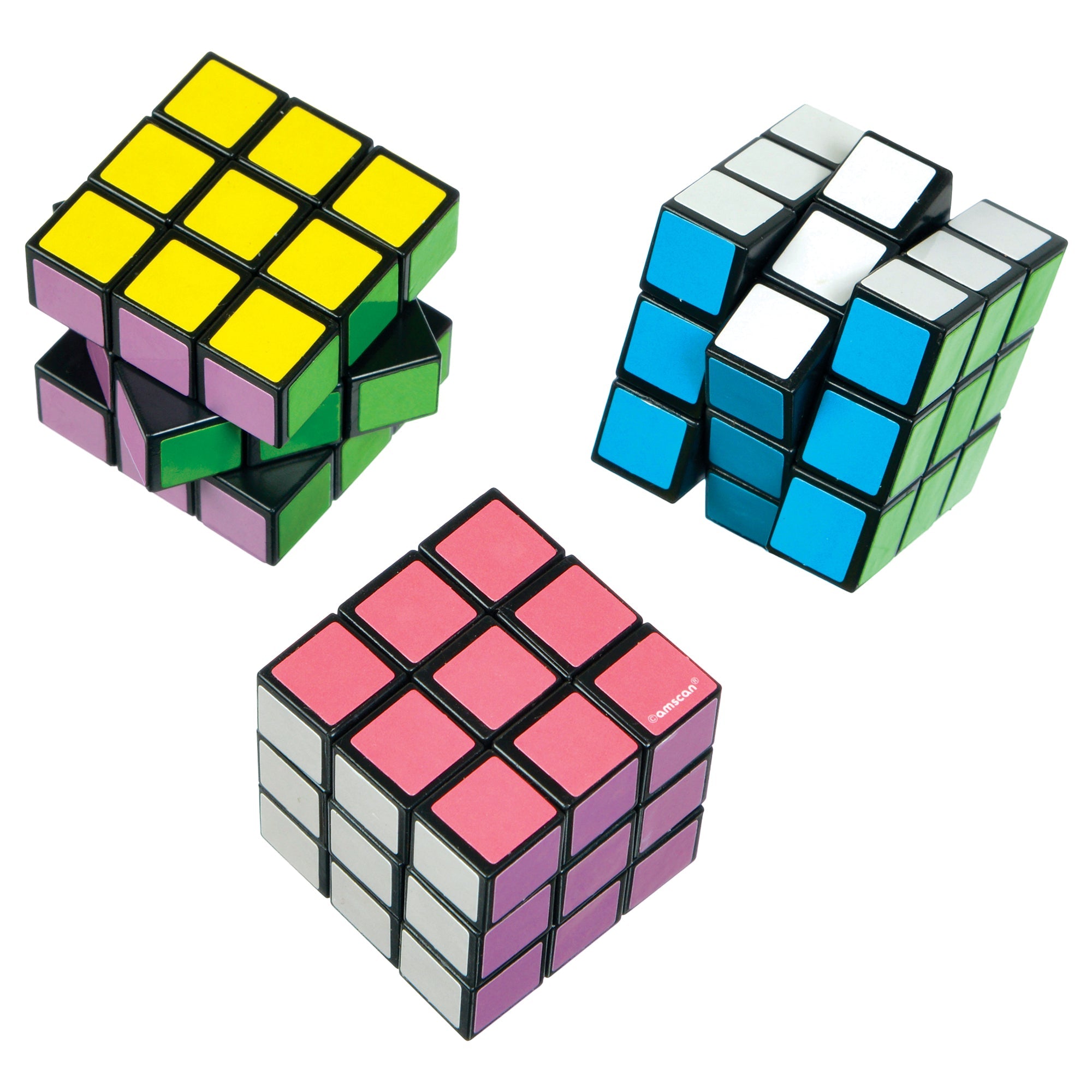 12 Puzzle Cube Favors   1.125x1.125x1.125in