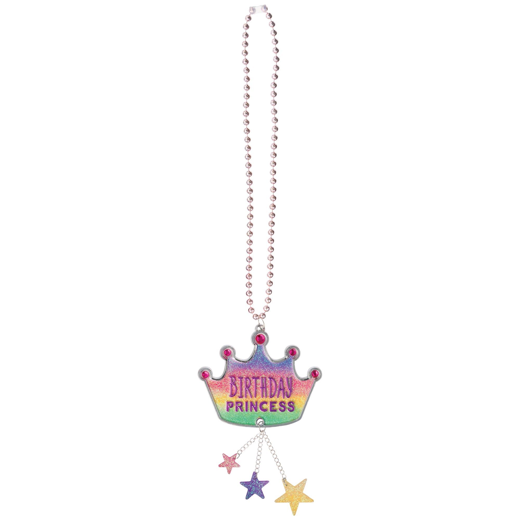 Pastel Party Necklace  18x4.375in
