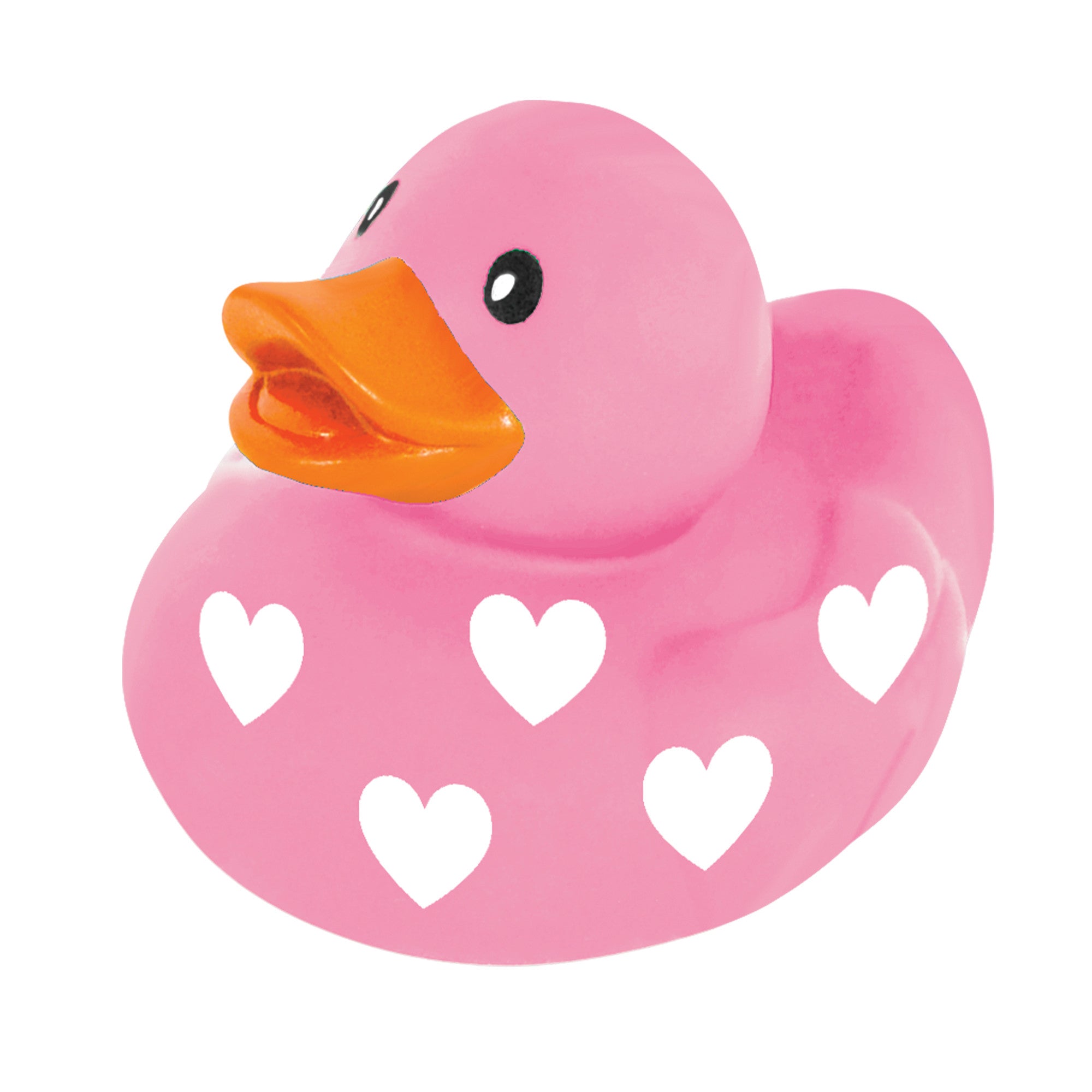 Valentine Pink Rubber Duck 2.25x2in