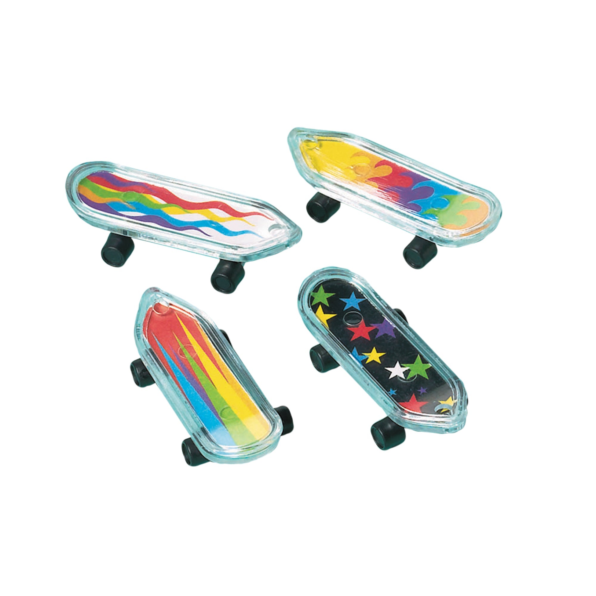 12 Finger Skateboards Favors  1.875x0.5x0.5in