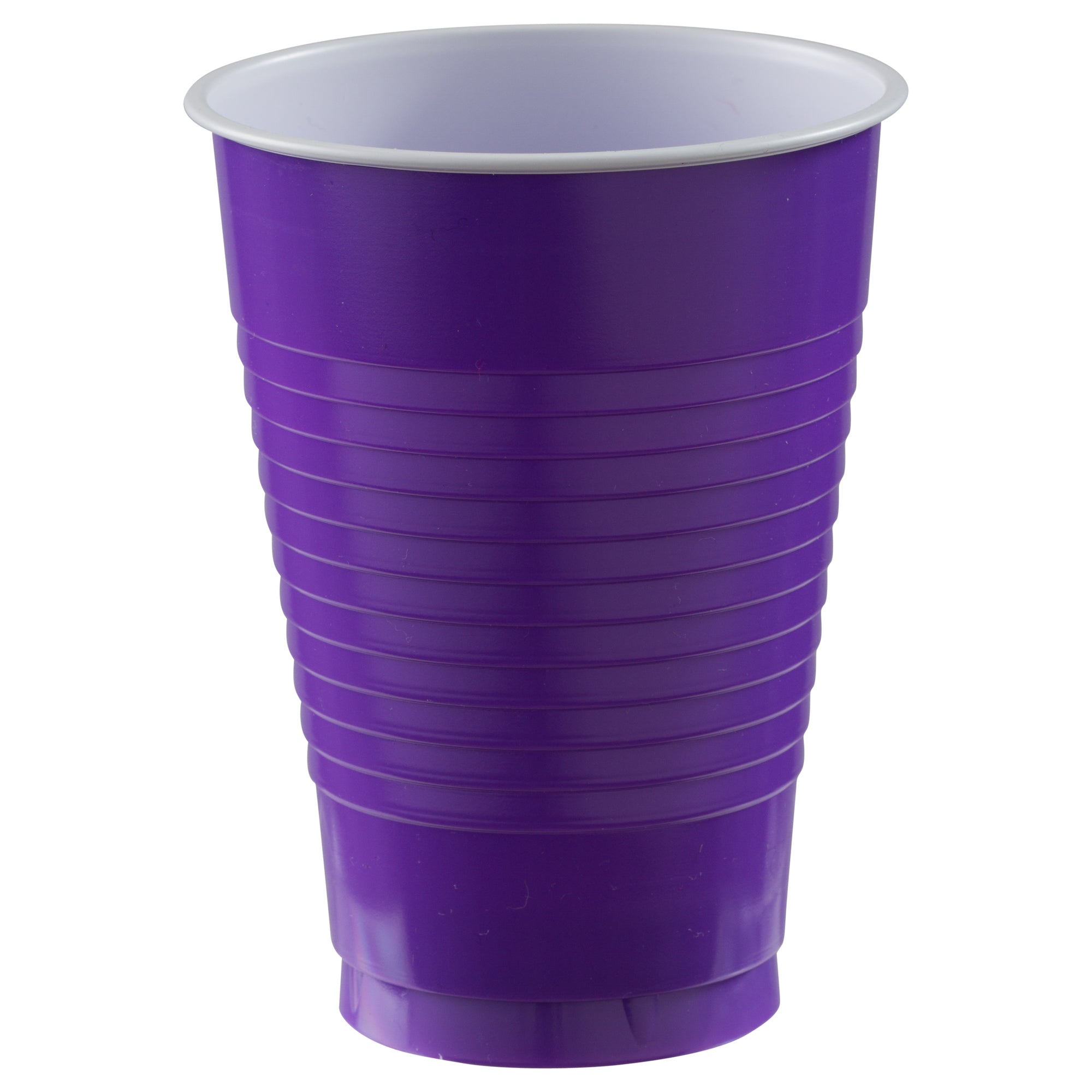 Plastic Cups  New Purple  20 pcs  12oz