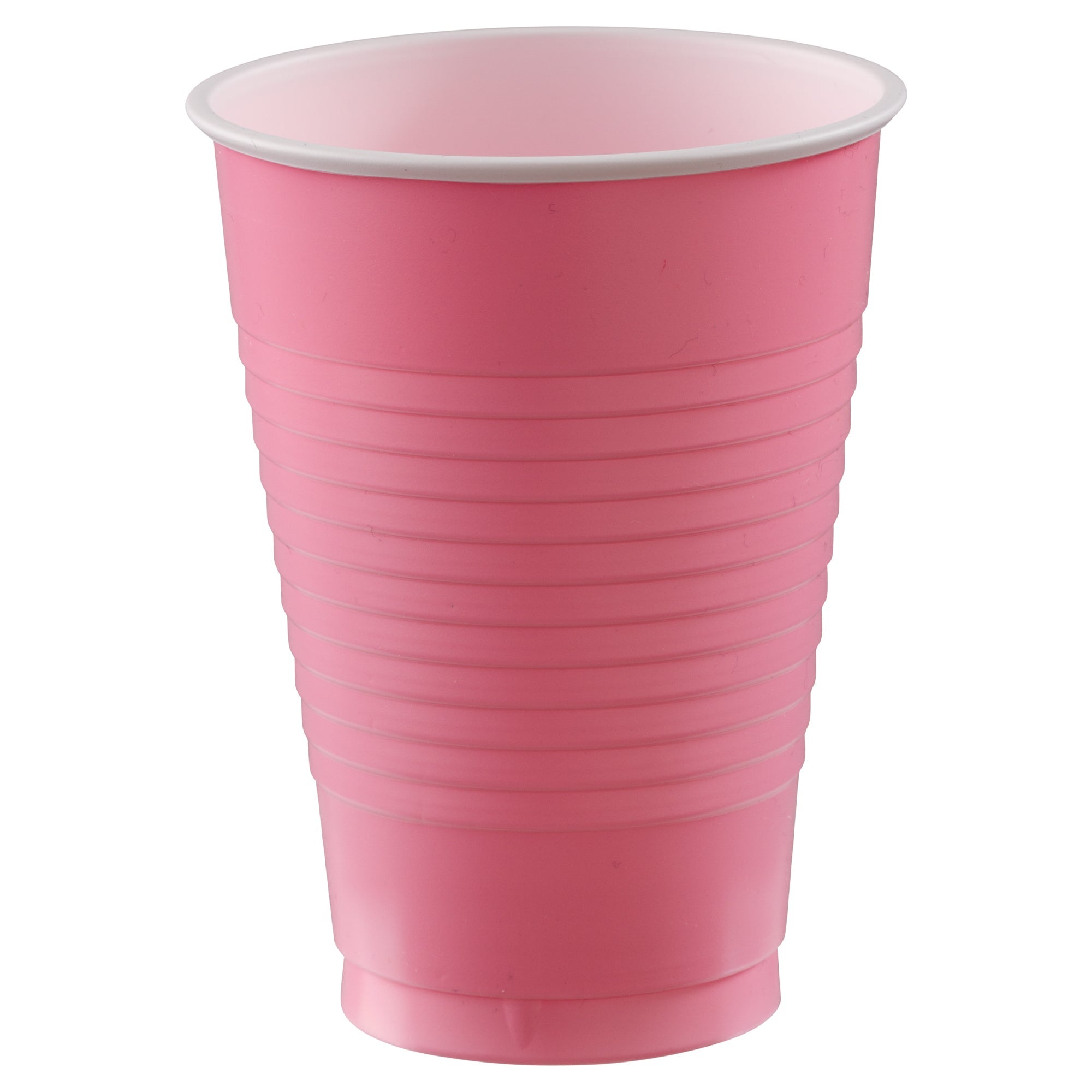 Plastic Cups  New Pink  20 pcs  12oz