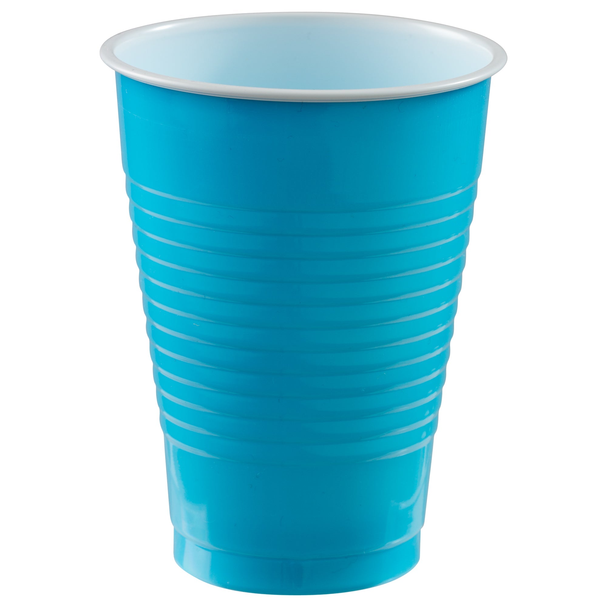 Plastic Cups  Caribbean Blue  20 pcs  12pcs