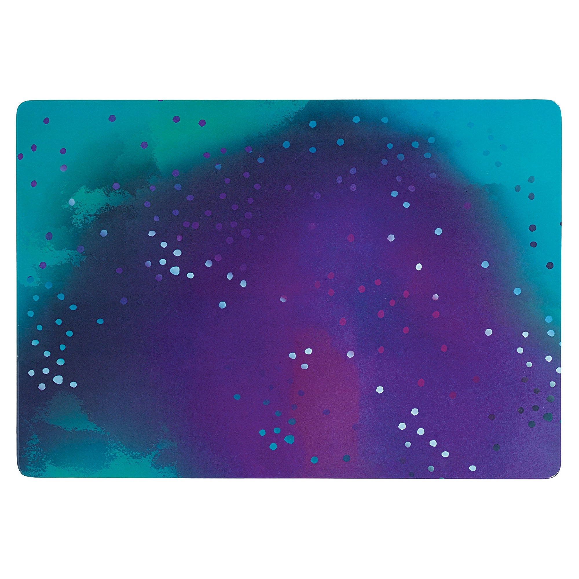Sparkling Sapphire  Serving Tray  Melamine  11x16in