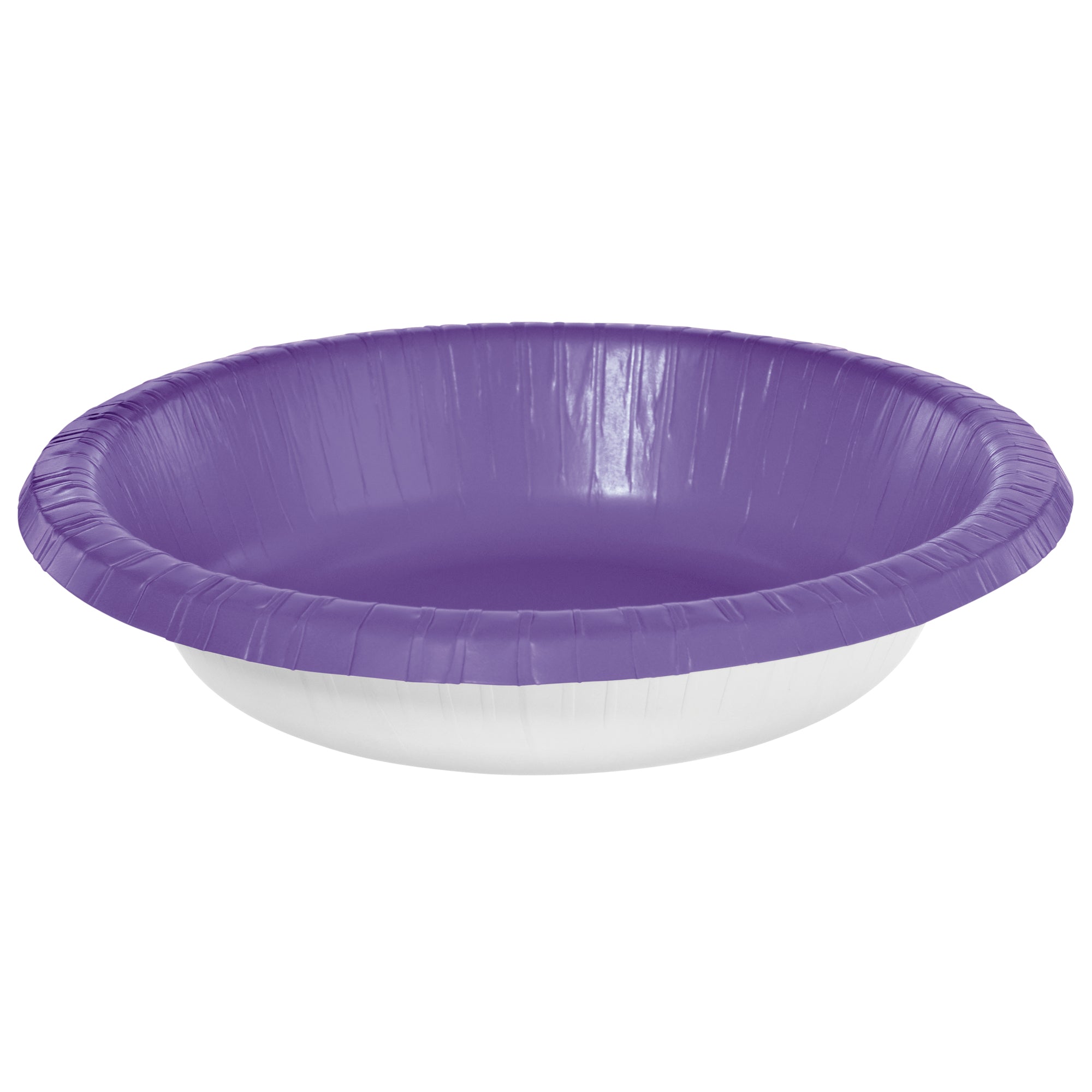 Paper Bowls  New Purple  20 pcs  20oz