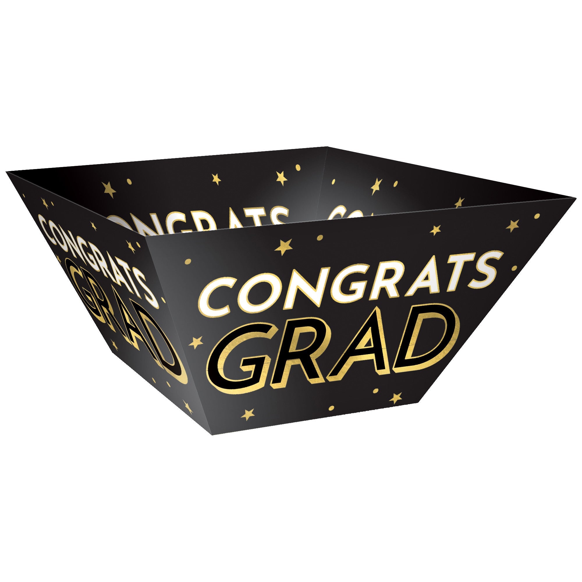 Graduation 3 Large Paper Bowls 5x12x12in