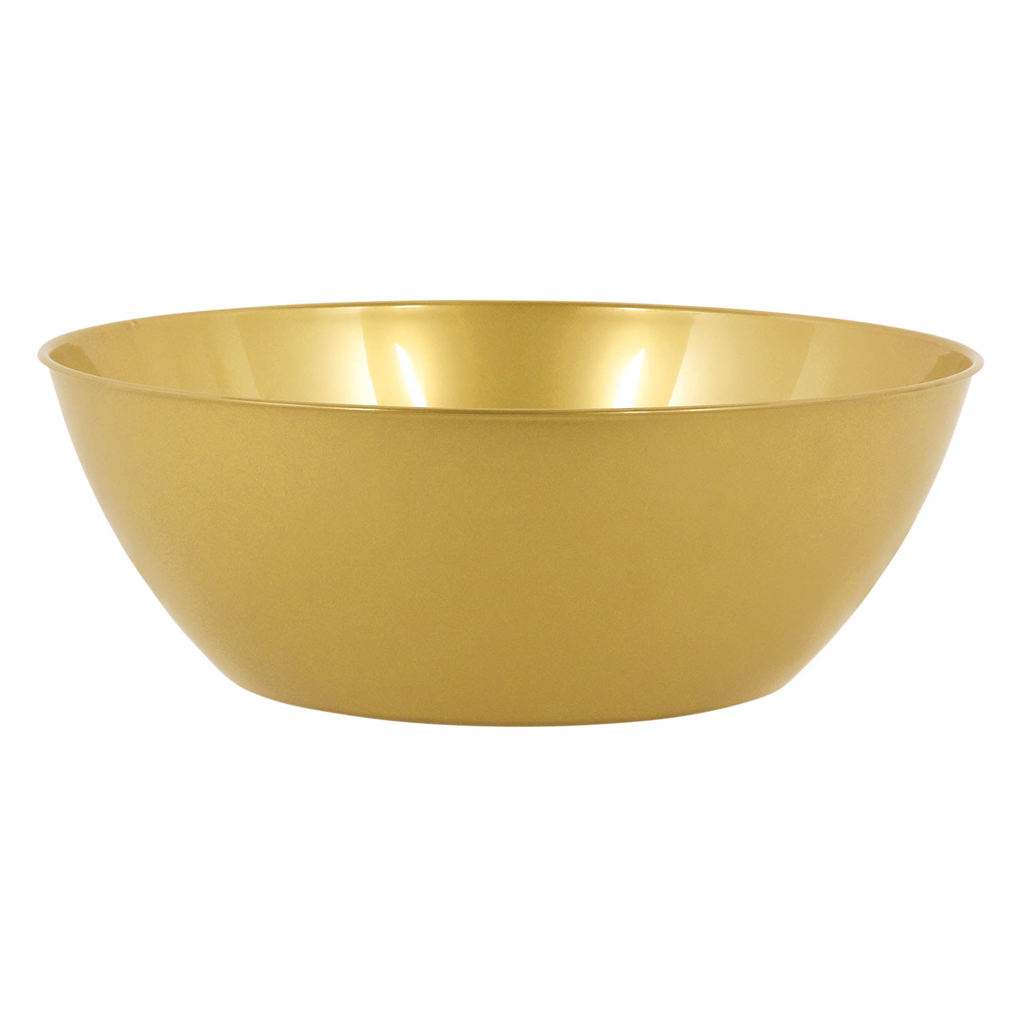Plastic Bowl  Gold  10qts