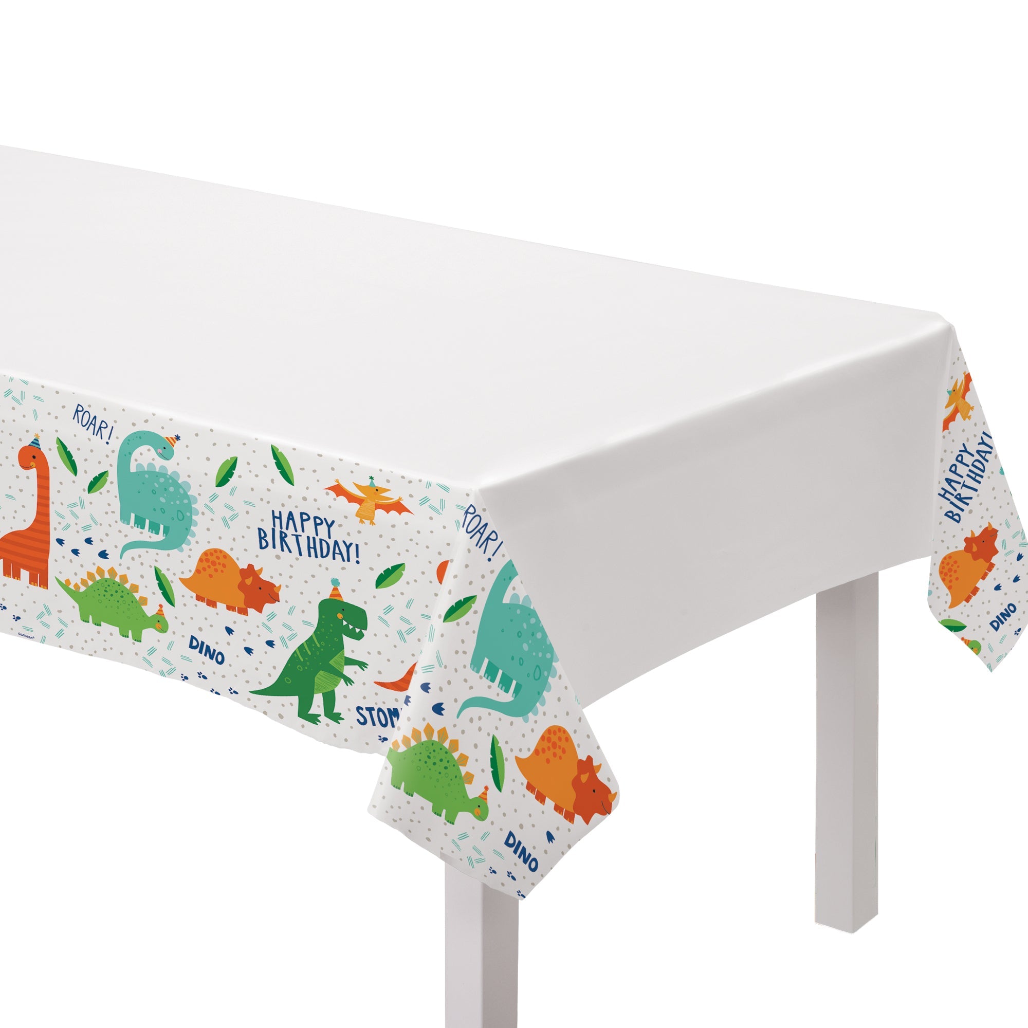 Dino-Mite Party Plastic Table Cover   54x96in