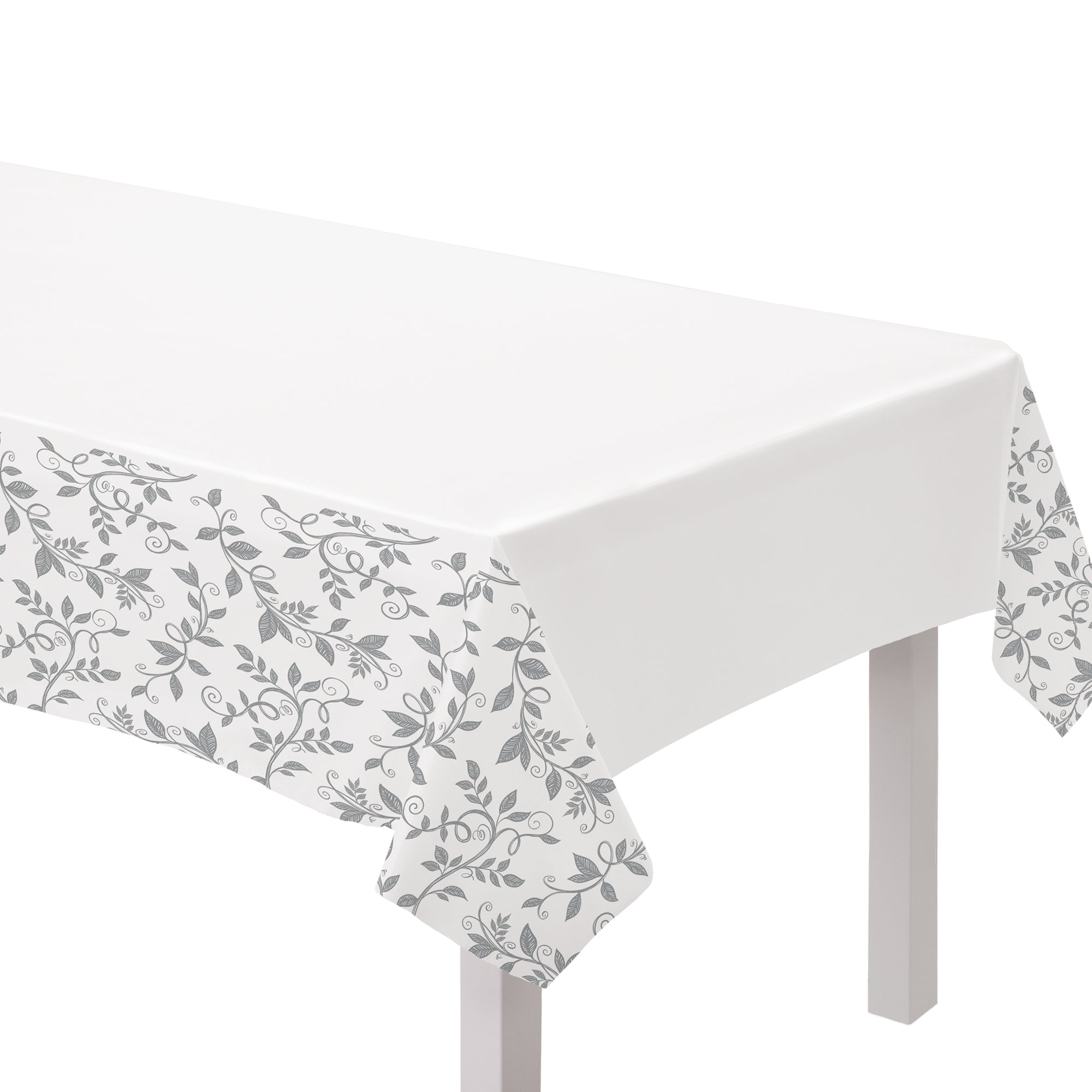 25th Anniversary Plastic Table Cover  54x102in