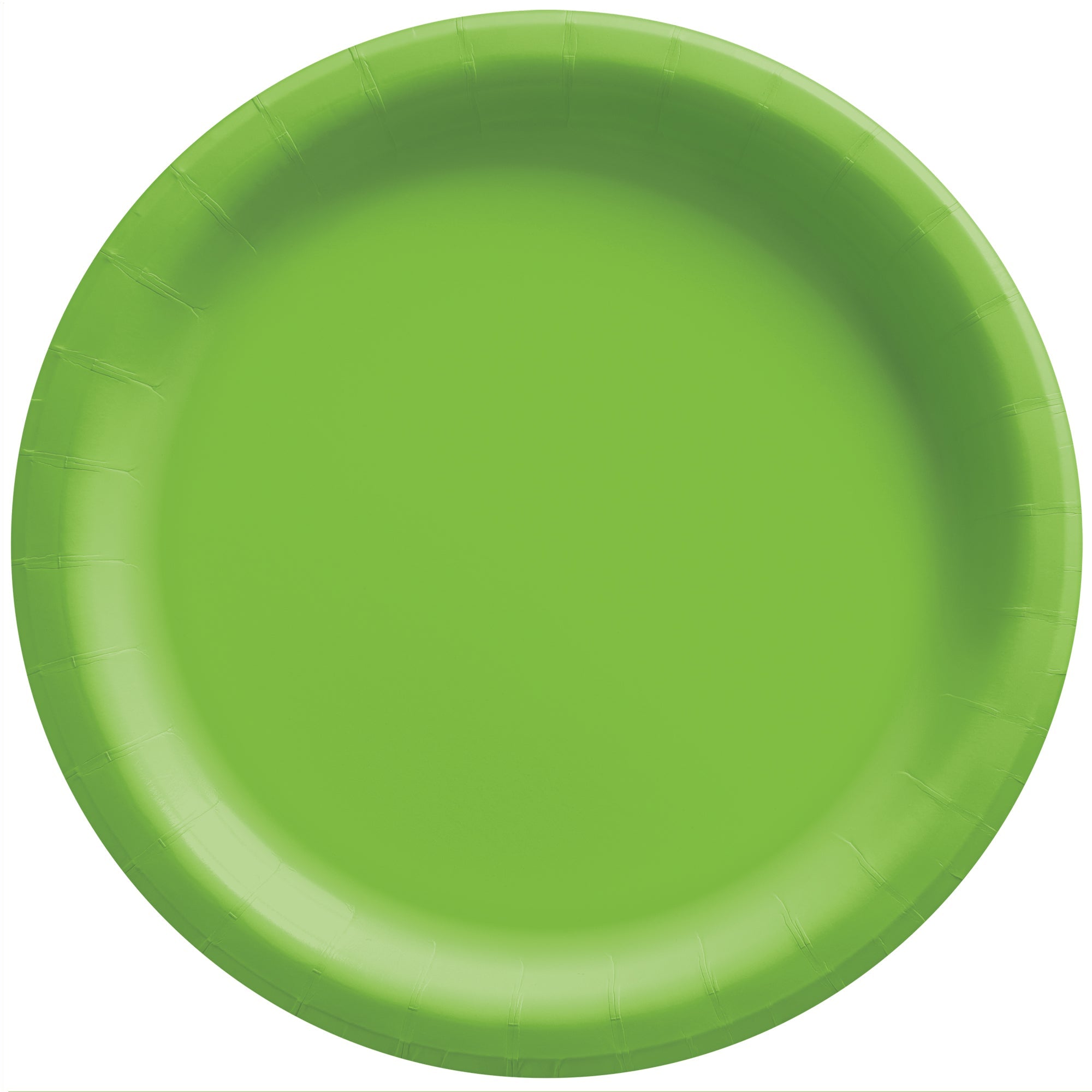 Round Paper Plates  Kiwi  20 pcs  8.5in