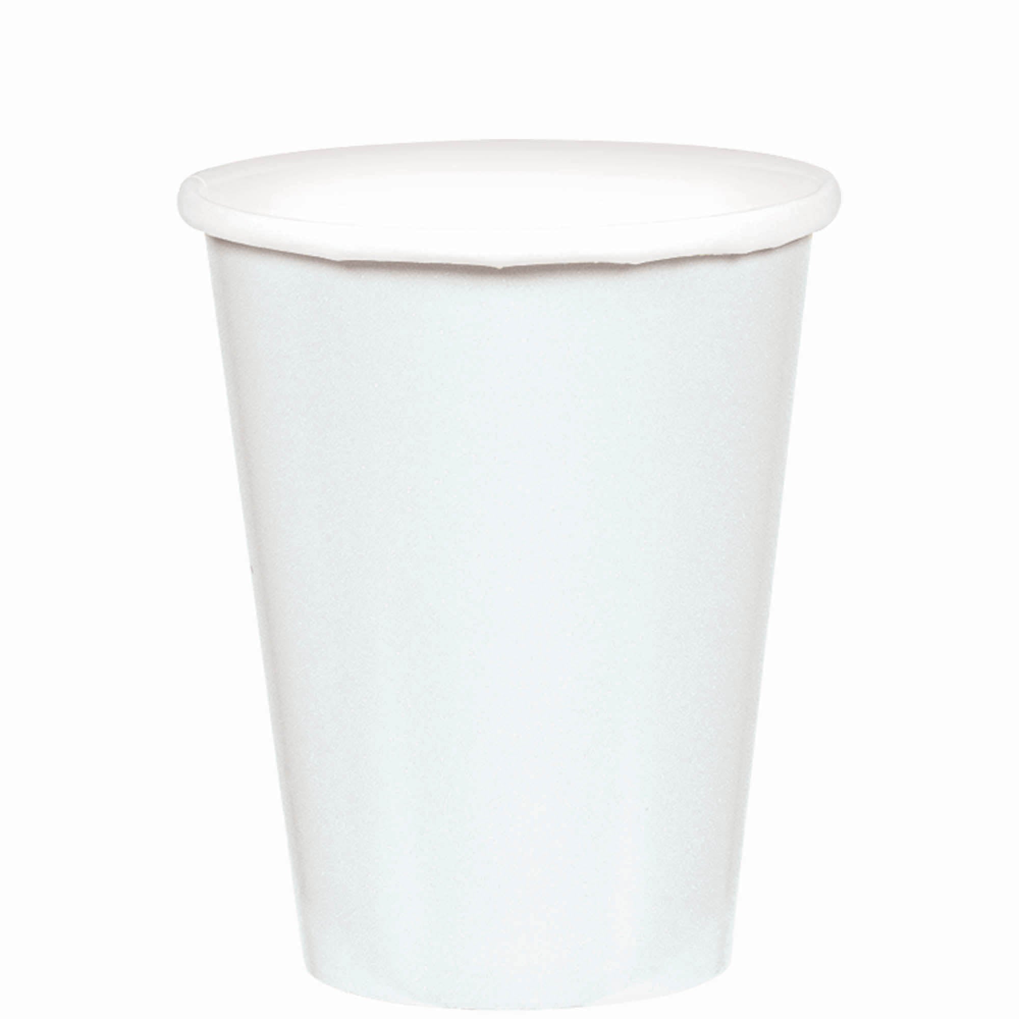 Paper Cups  Frosty White  20 pcs  9oz