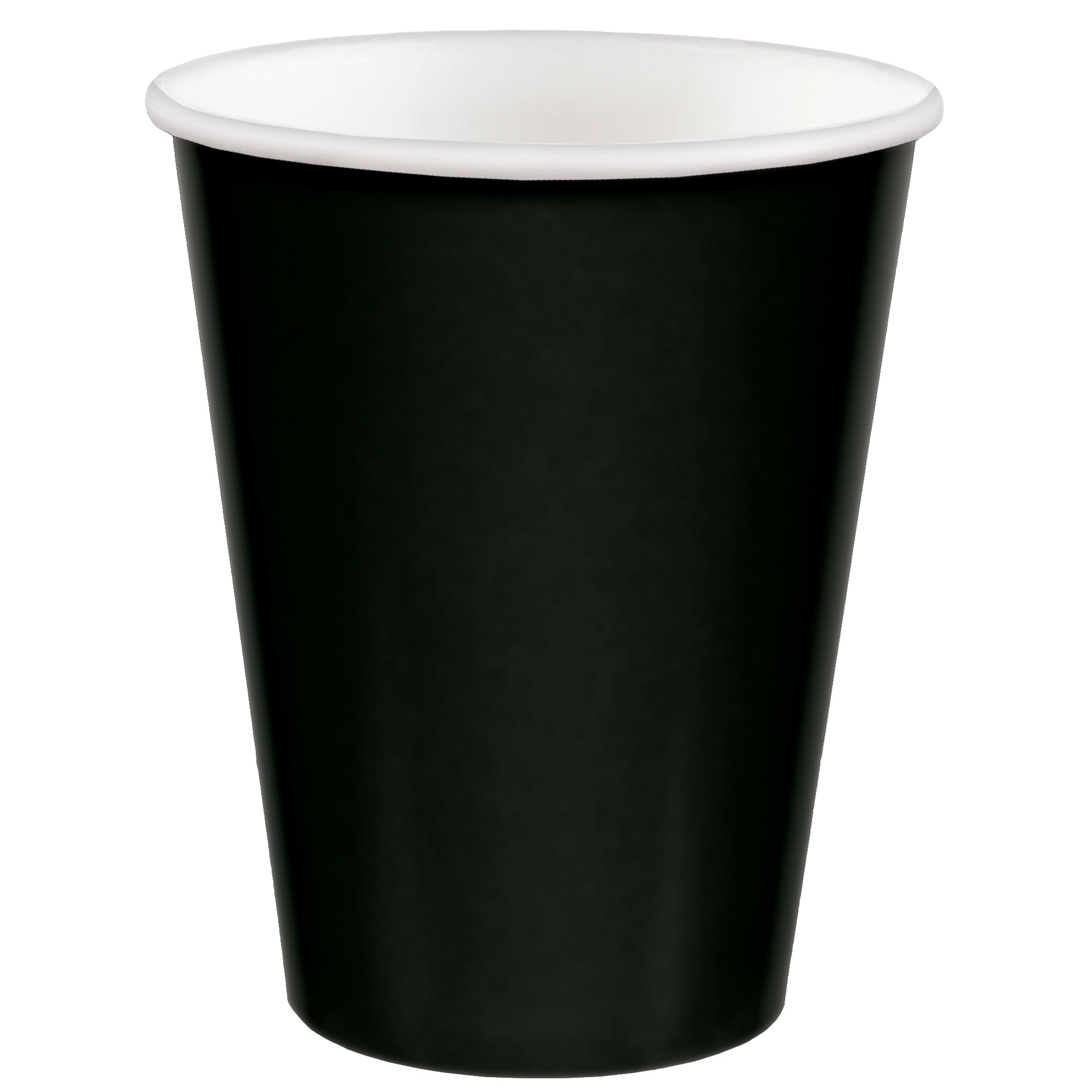 Paper Cups  Jet Black  20 pcs  9oz
