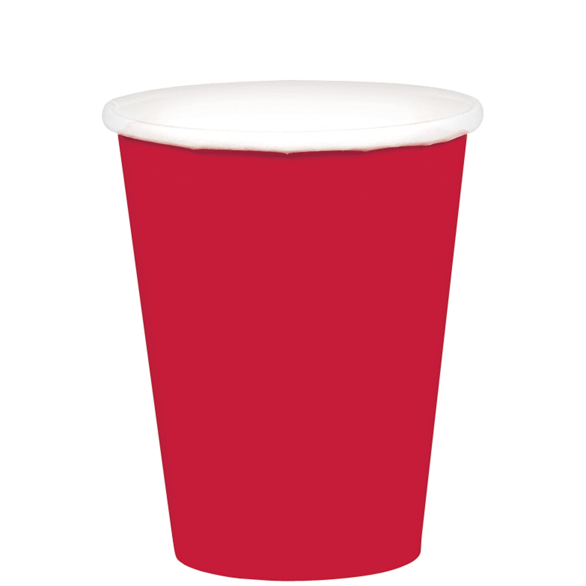 Paper Cups  Apple Red  20 pcs  9oz