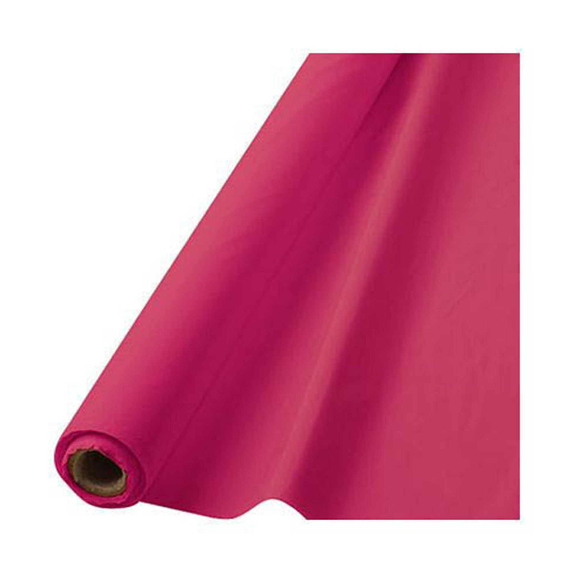 Plastic Table Roll  Bright Pink  40inx100ft