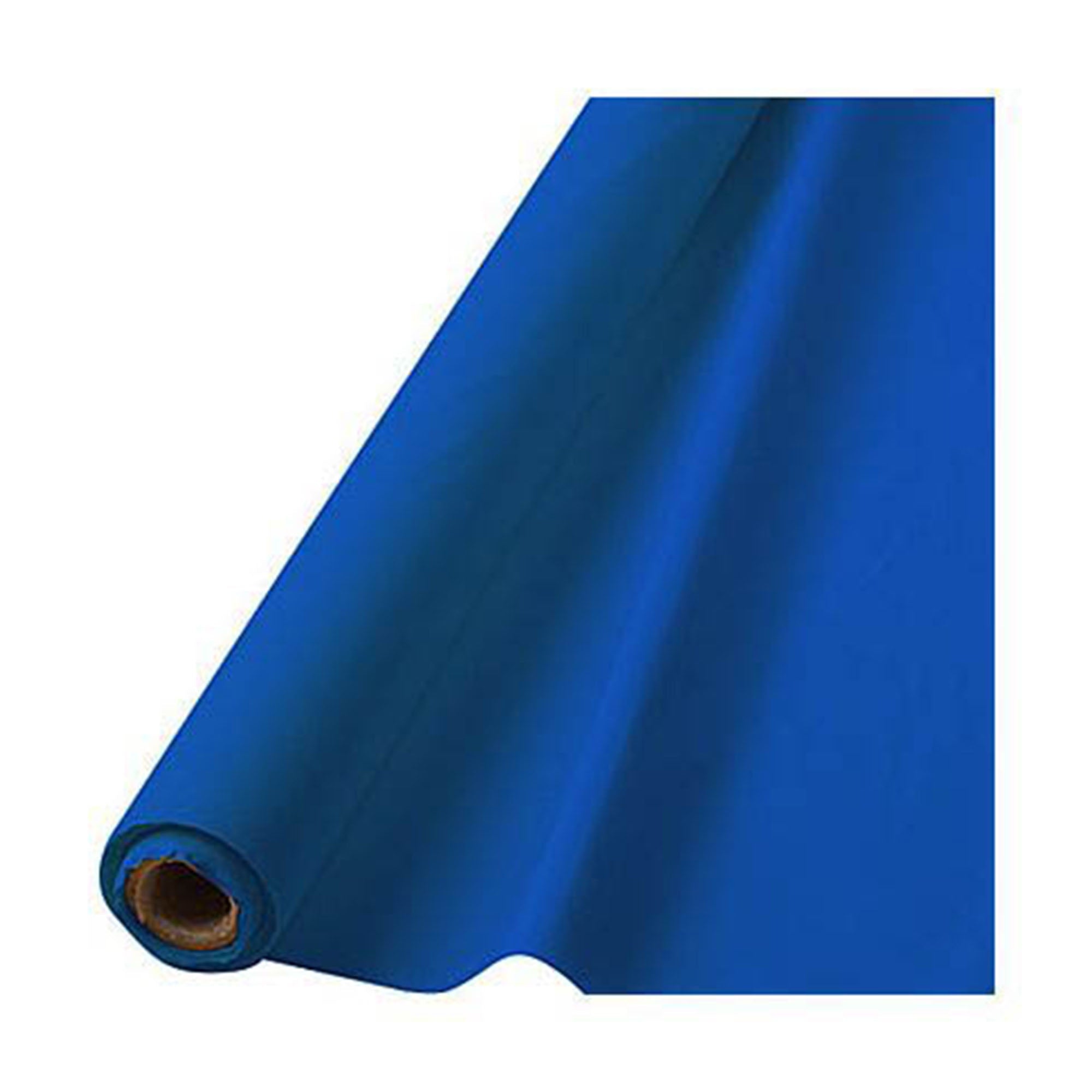 Plastic Table Roll  Bright Royal Blue  40inx100ft