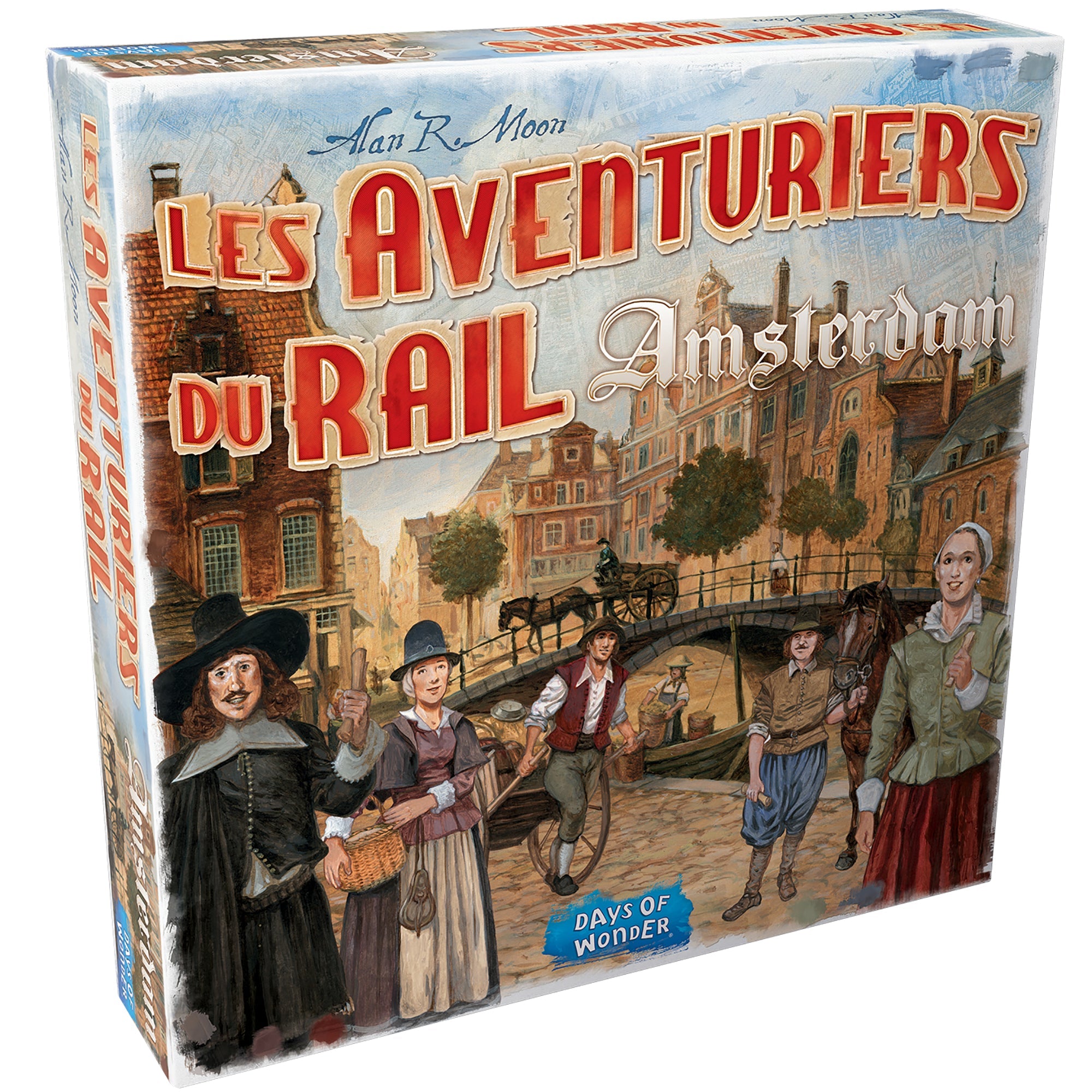Les Aventuriers du Rail Amsterdam - French Version 8+