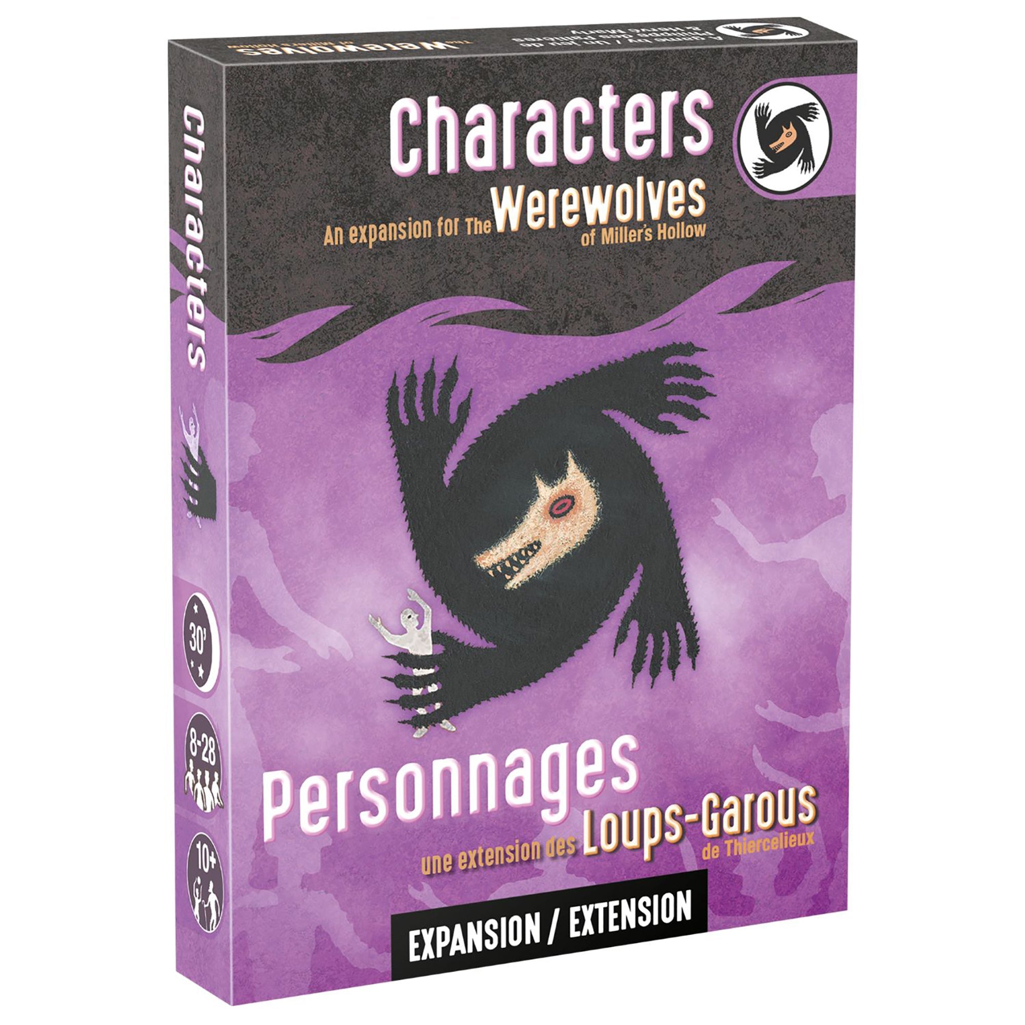 The Werewolfs of Miller's Hollow Characters - Multilingual 10+