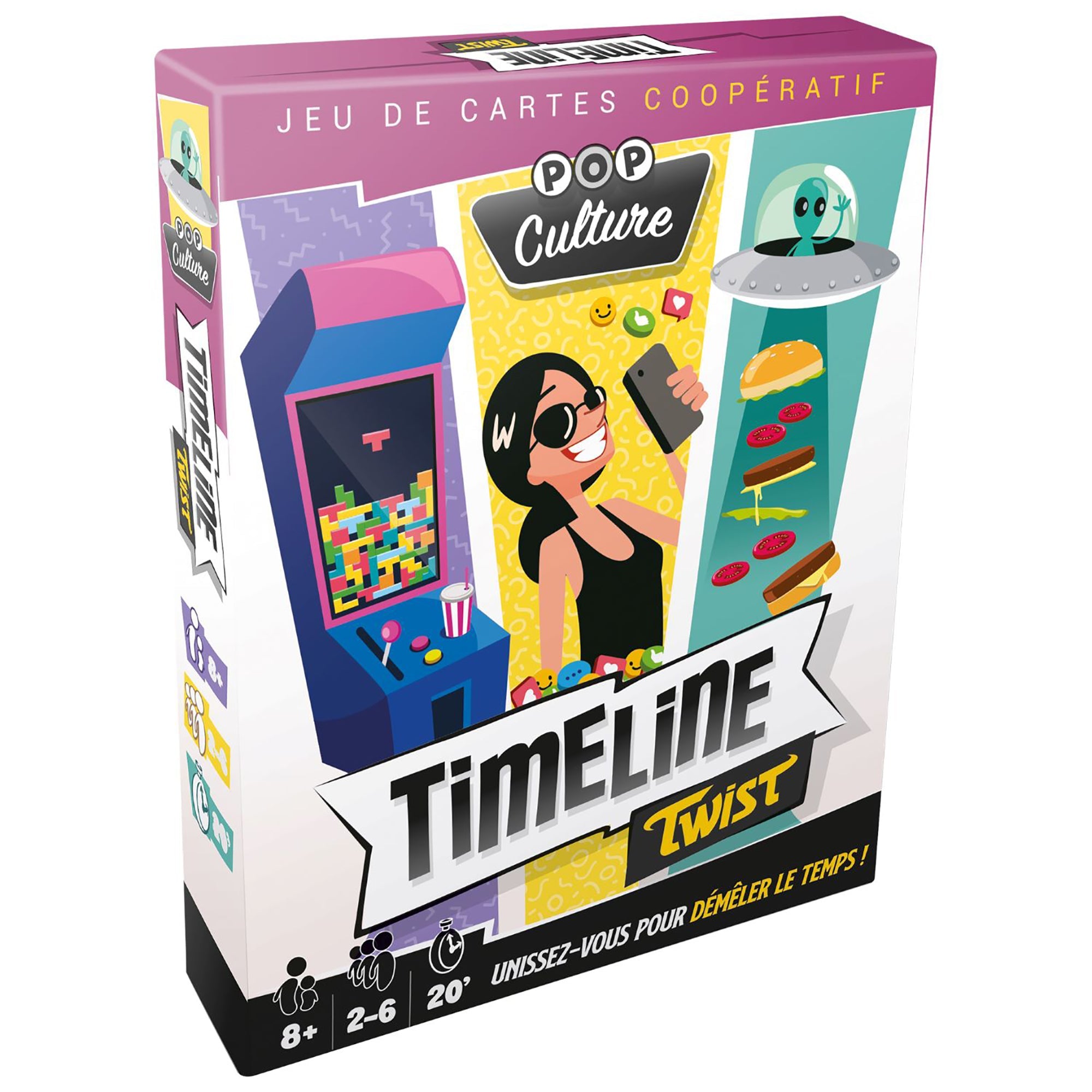 Timeline Twist - Card Game Pop Culture - French Version 8+