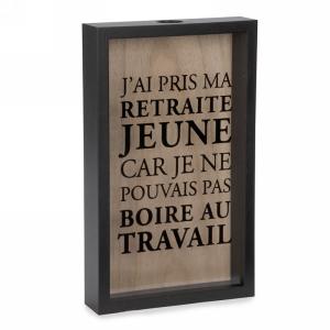 Decorative Wooden Box - Retraite  13.75x8.25x2in