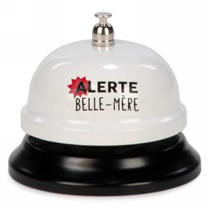 White Metal Bell - Alerte Belle-mère 2.5x2.5in