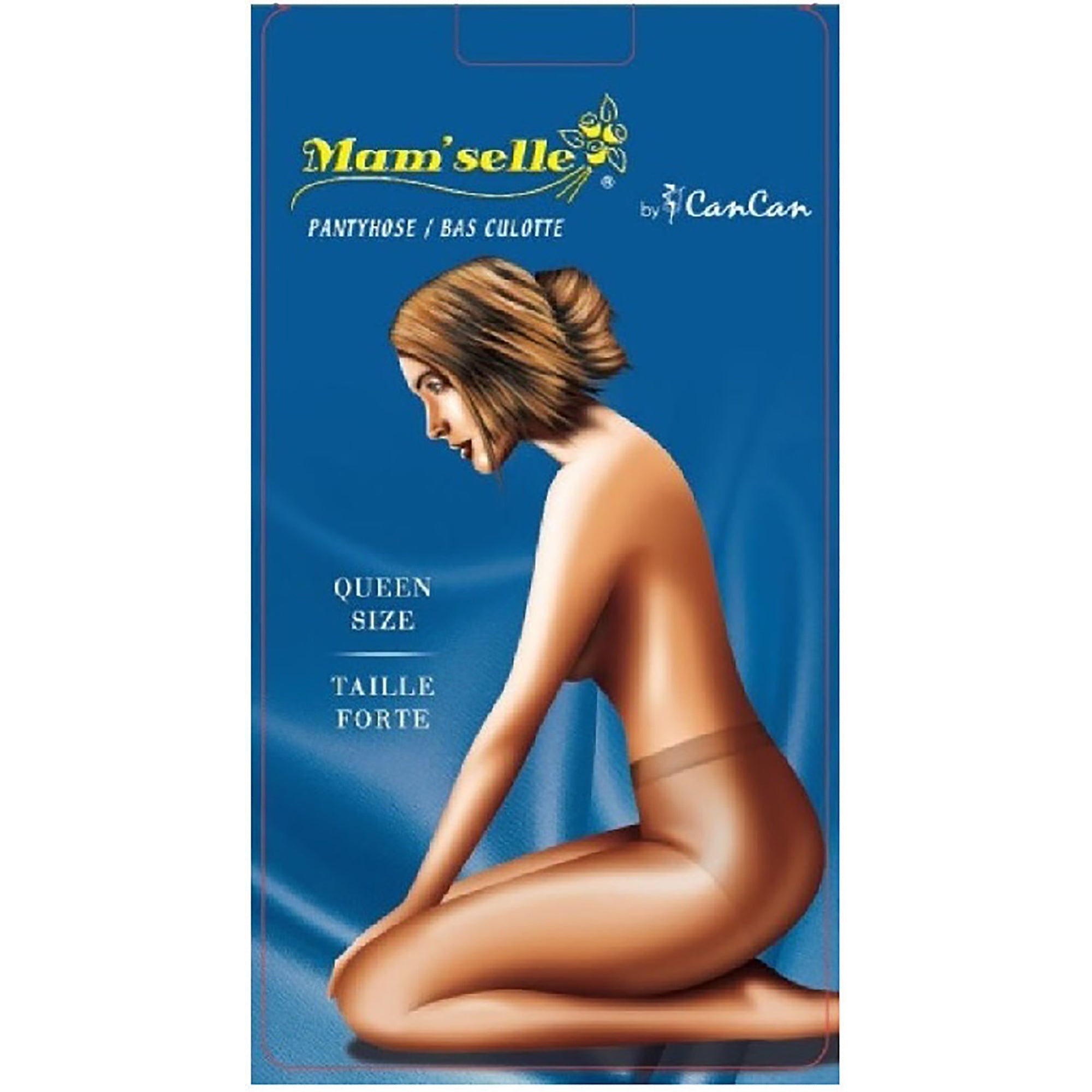 Mam'selle Panty Hose - Taupe 20 Denier  Queen Size (150- 200lbs)