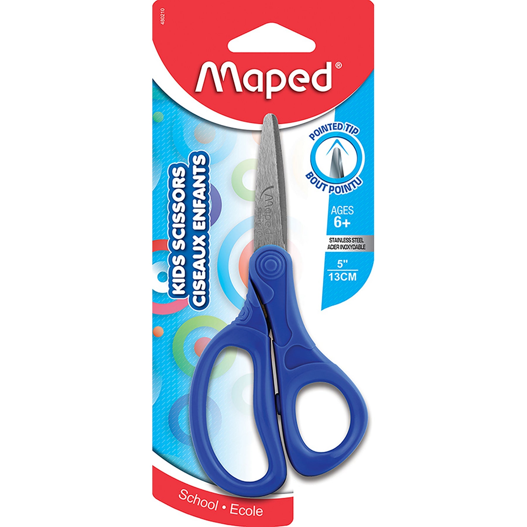 Maped Kids Scissors Pointed Tip 5in