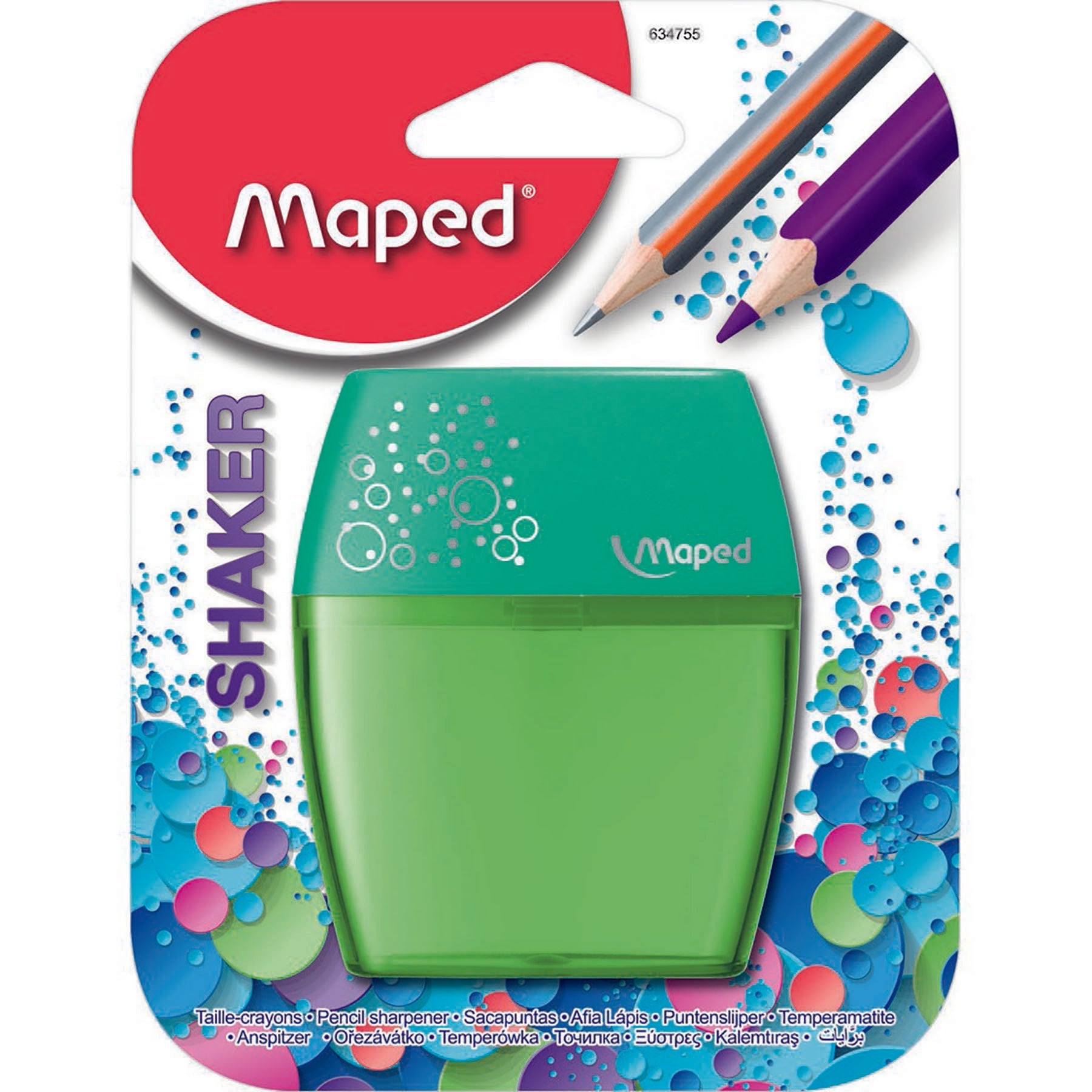 Maped Pencil Sharpener 2 Holes 2.75x2.4in