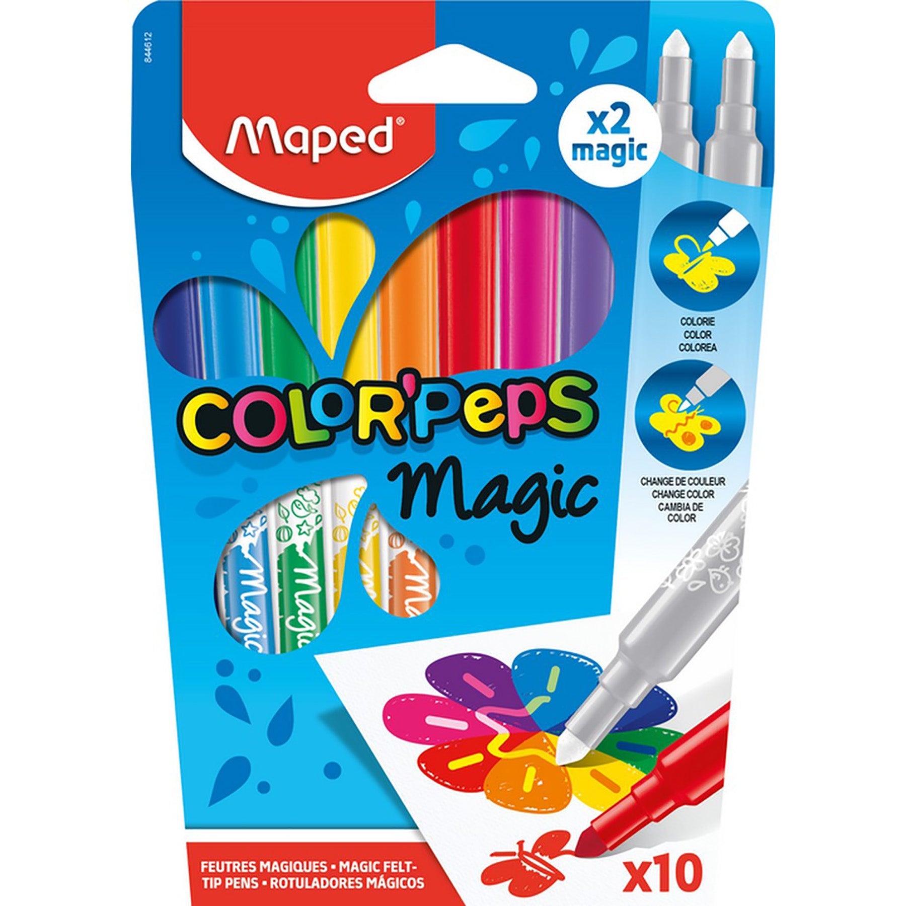 Maped Color'Peps 10 Magic Markers