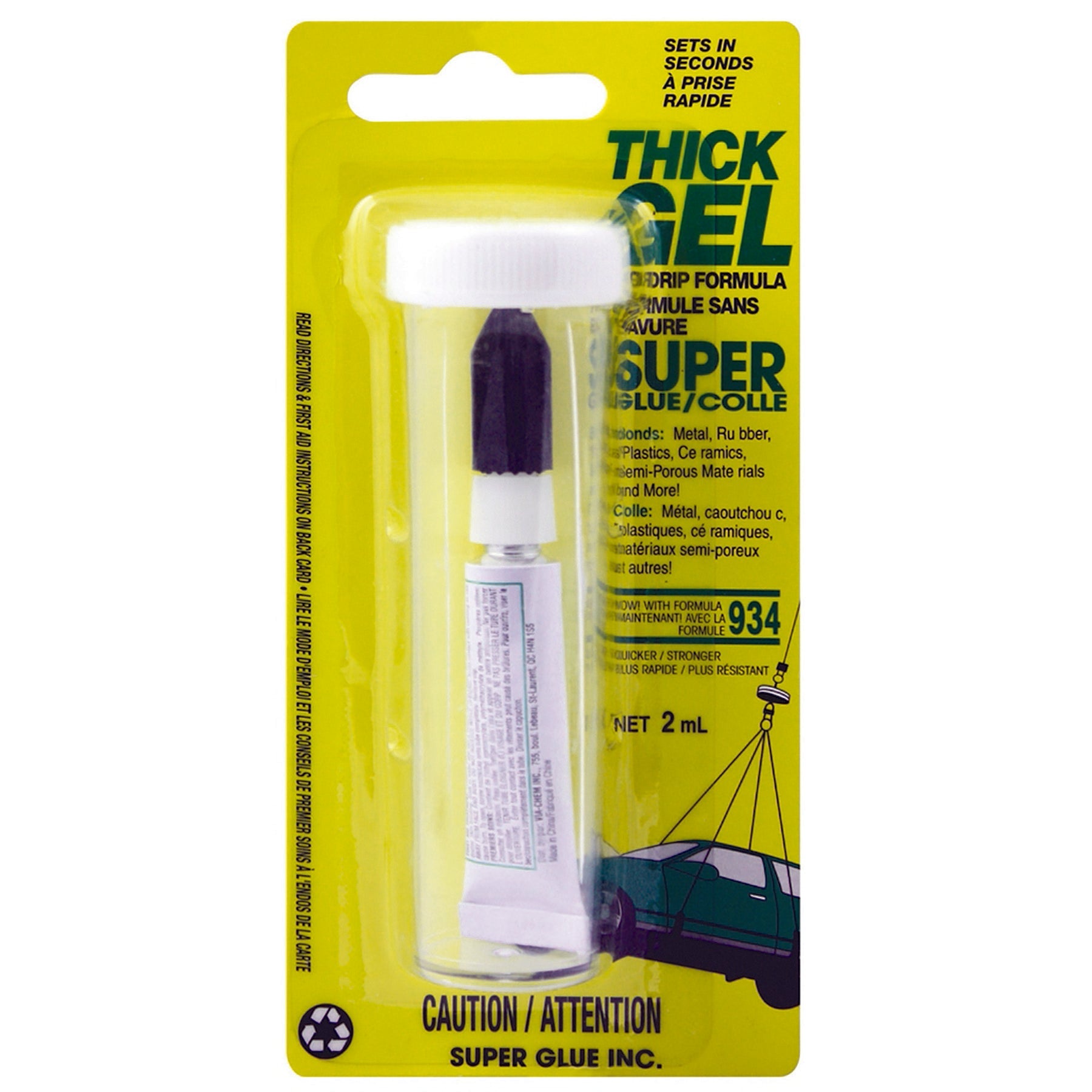 Viachem Super Glue Thick Gel 0.06oz 