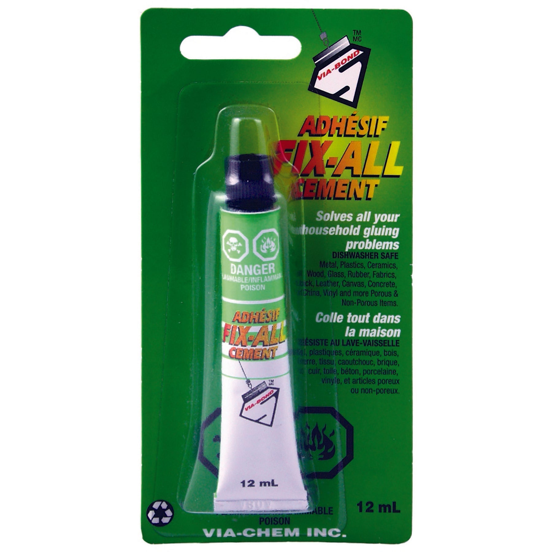 Viachem Fix-All Adhesive 0.06oz (12ml)