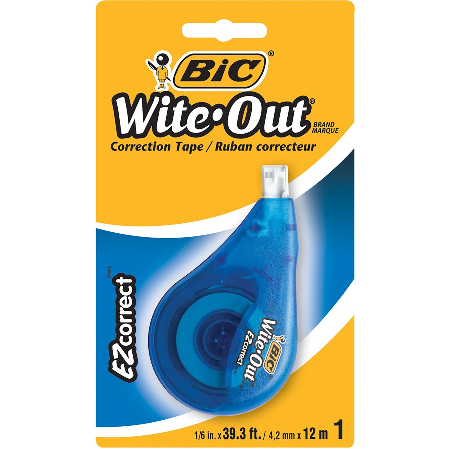 Bic Wite-out Correction Tape 0.1in x 39.3ft