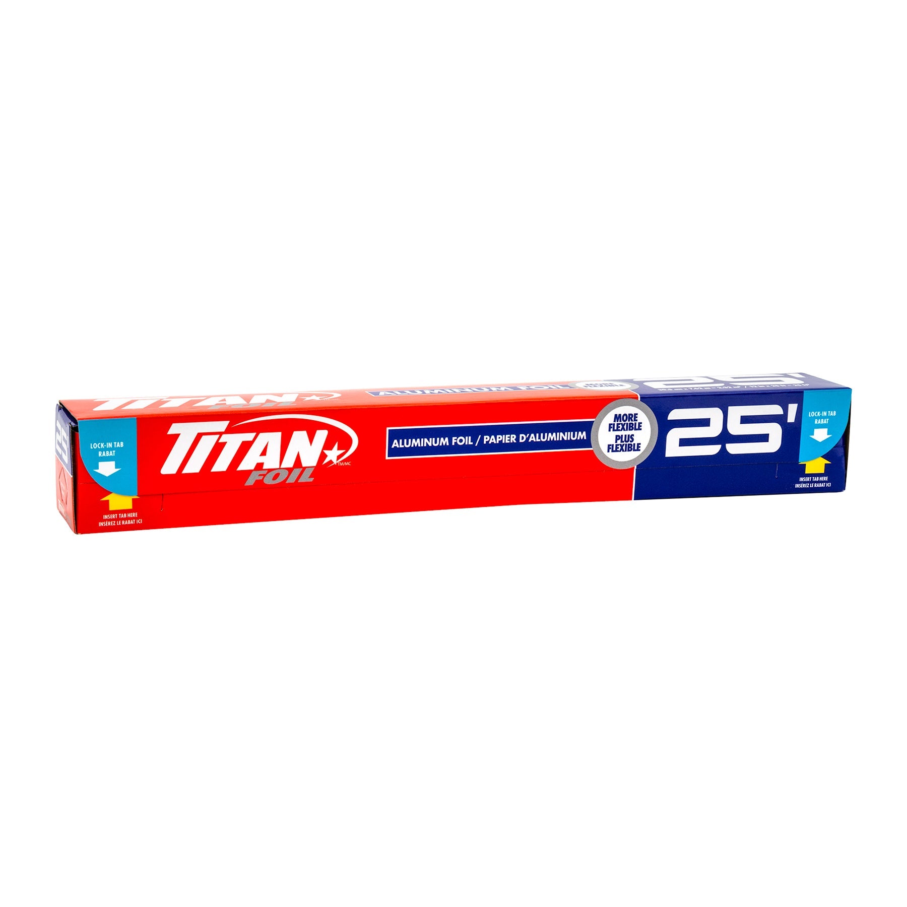 Titan Aluminium Foil Roll Flexible 12x300in