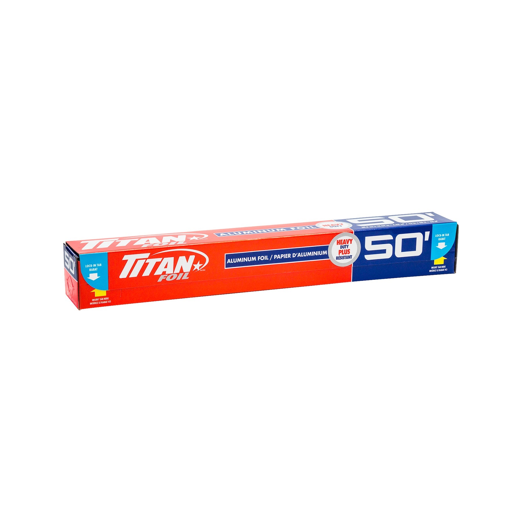 Titan Aluminium Foil Roll Heavy Duty 11.8in x 50ft