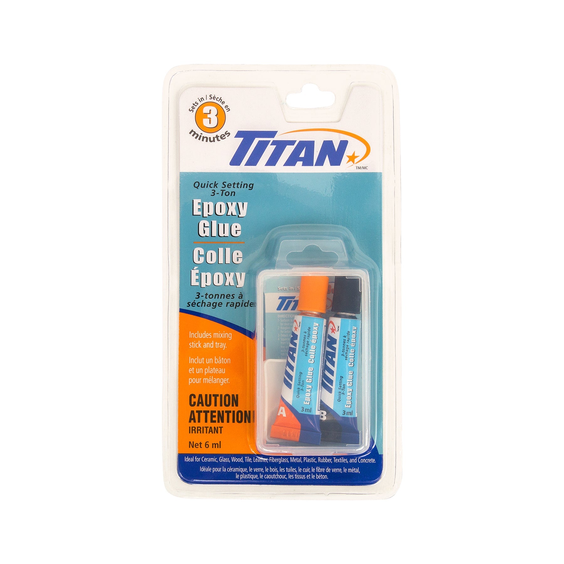 Titan Quick Setting Epoxy Glue 0.1oz