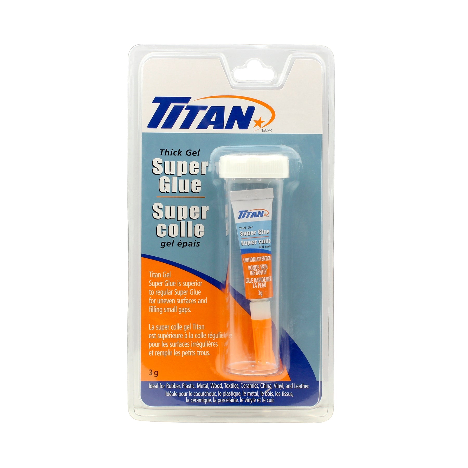 Titan Super Glue Gel 0.1oz