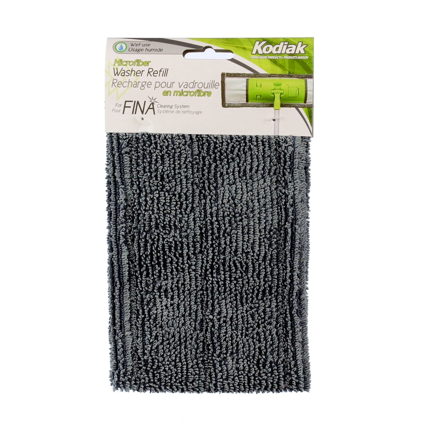 Kodiak Fina Sweeper Refill - Microfiber - Wet Use