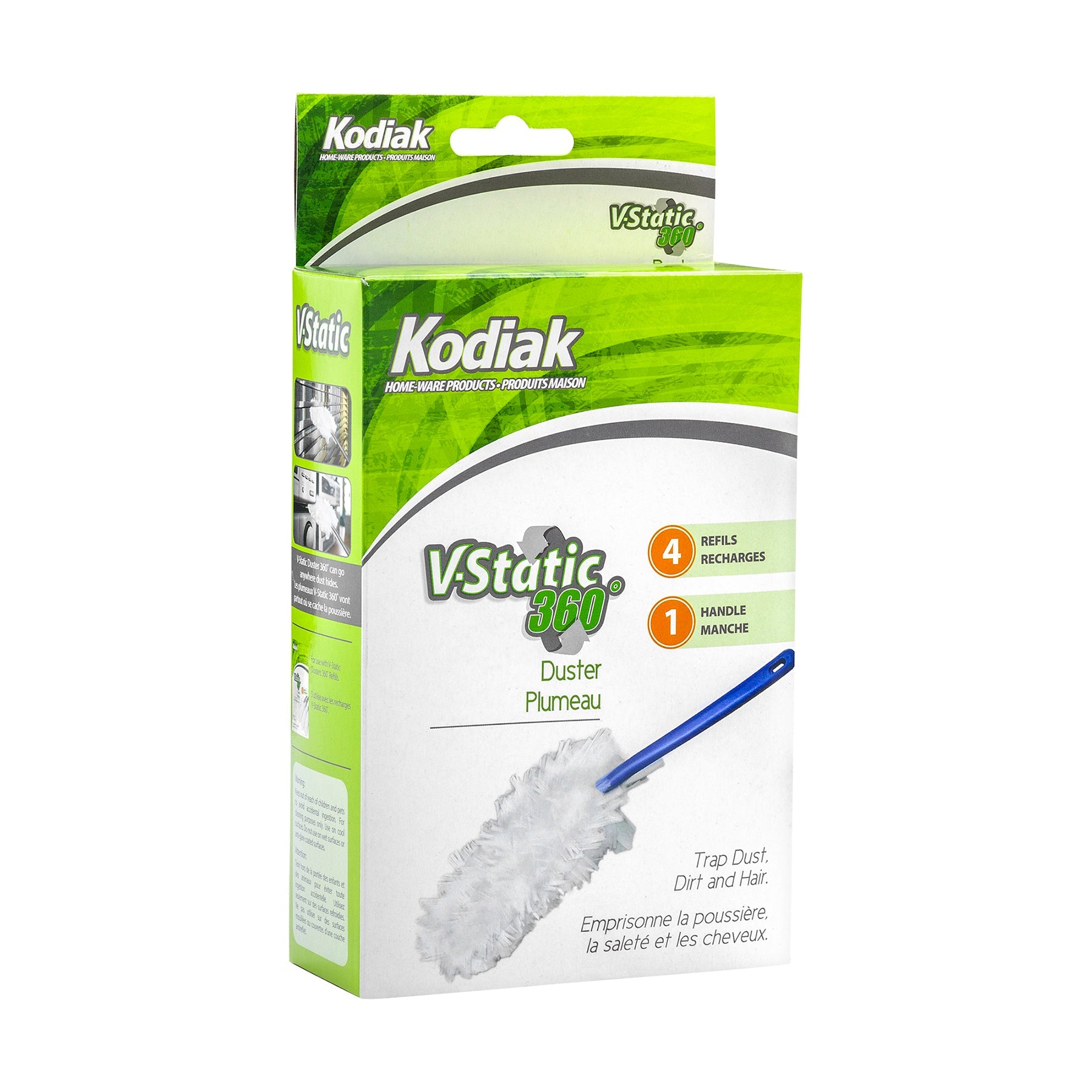 Kodiak  V-Static 360 Duster with 4 Refills 