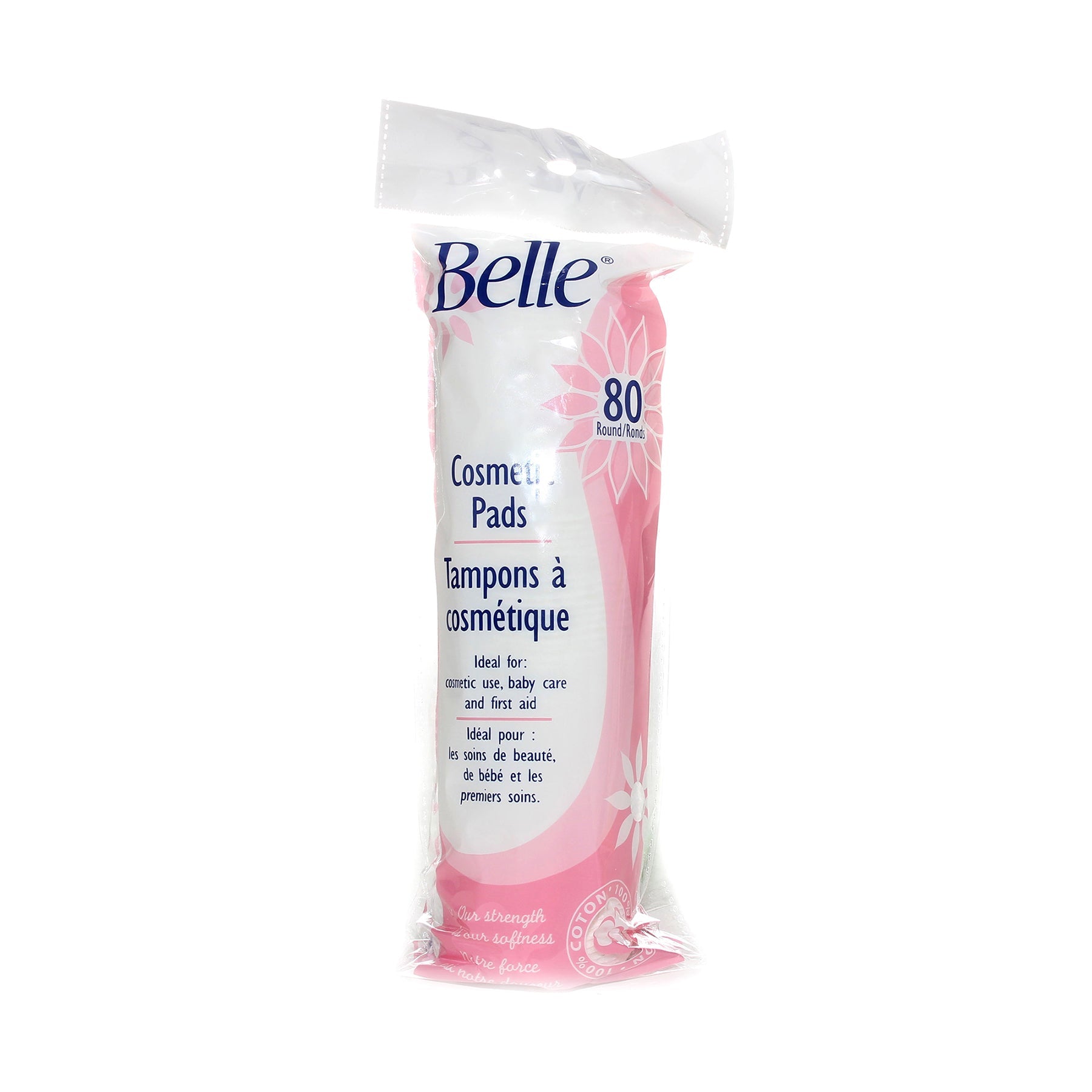Belle 80 Round Cosmetic Pads 2.3in
