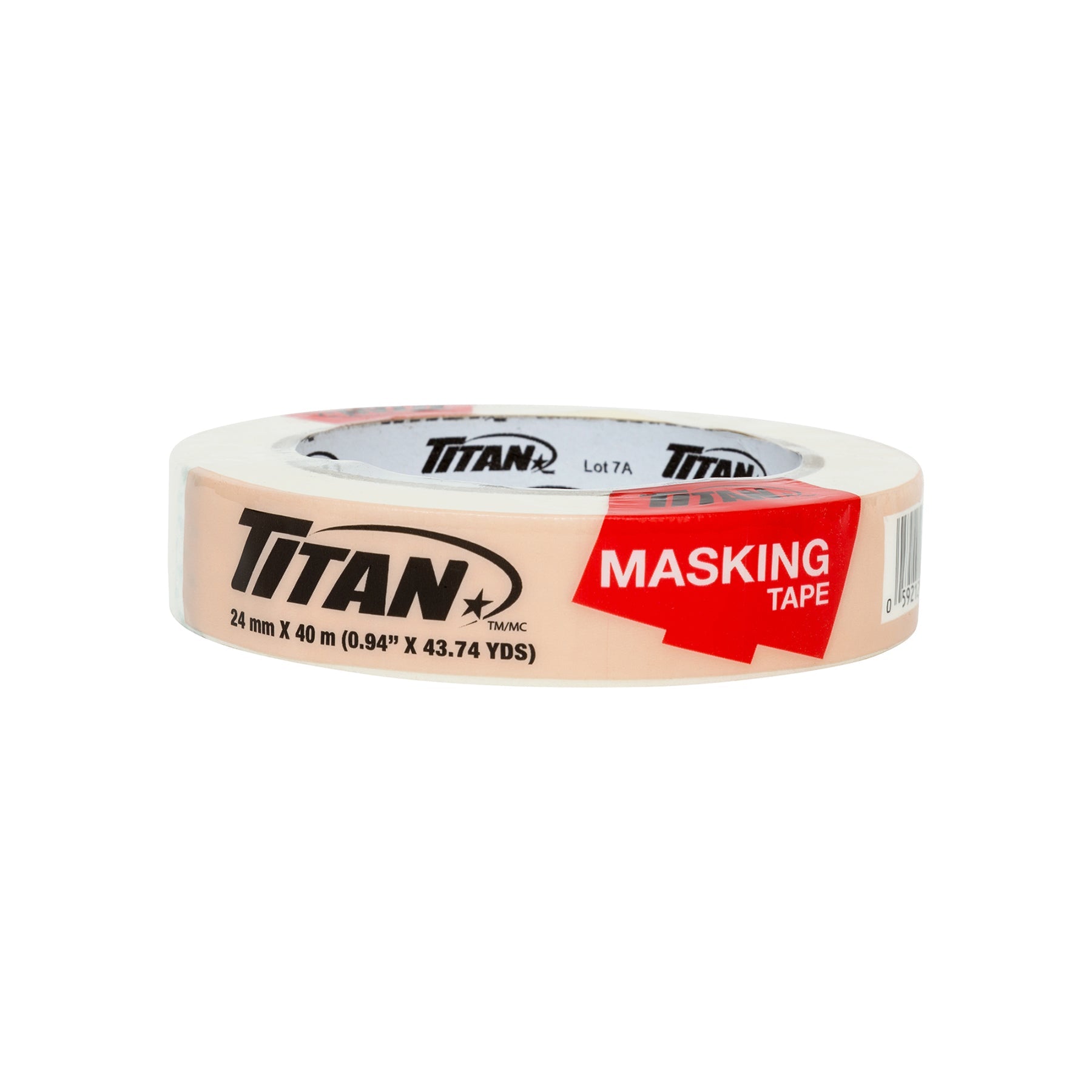 Titan Masking Tape 0.9in x 131.2ft (24mm x 40m)
