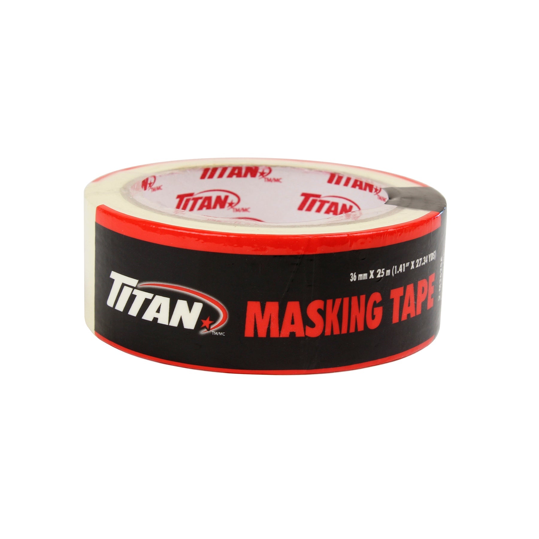 Titan Masking Tape 1.4in x 82ft (36mm x 25m)