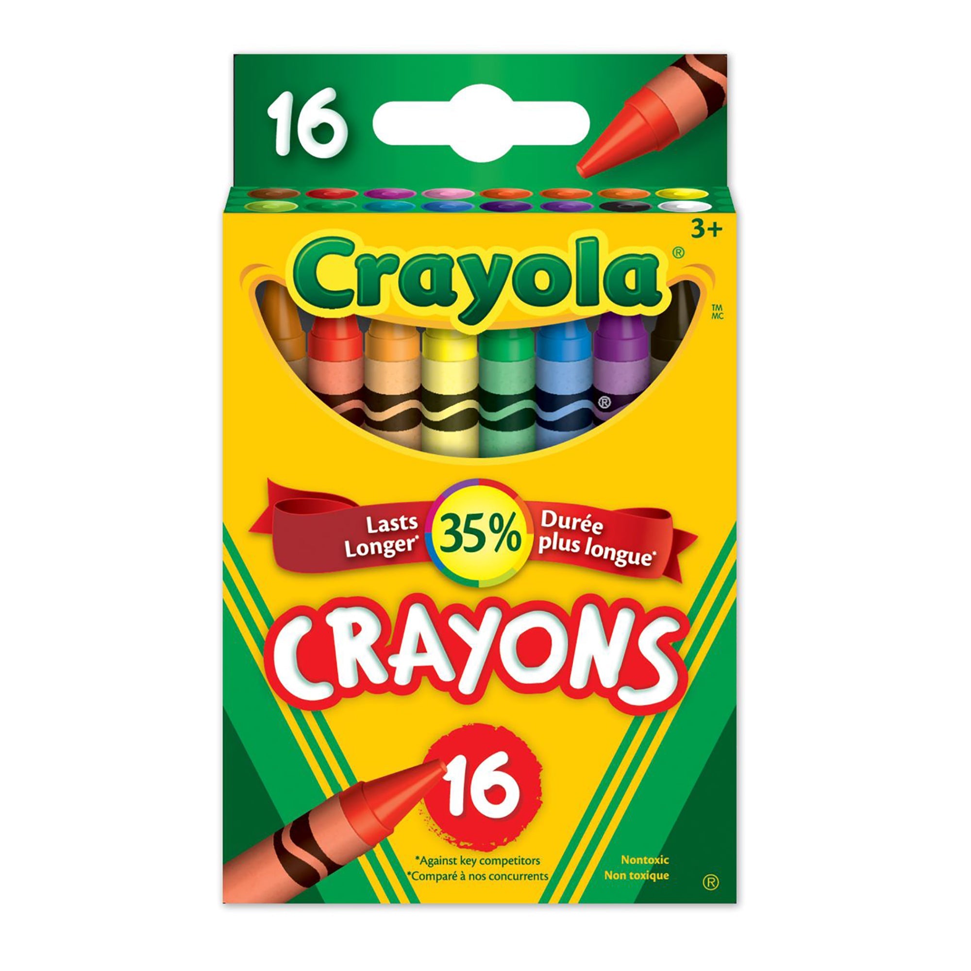 Crayola 16 Crayons - Non-toxic   