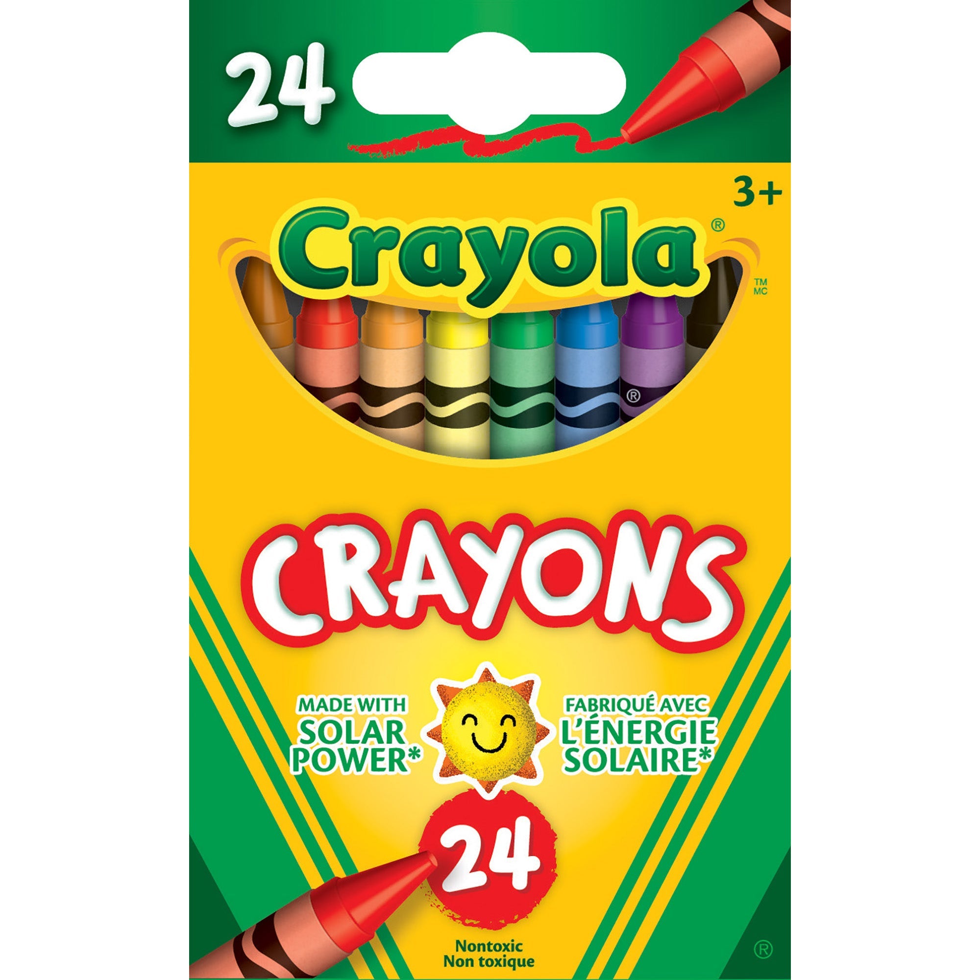 Crayola 24 Crayons - Non-toxic   