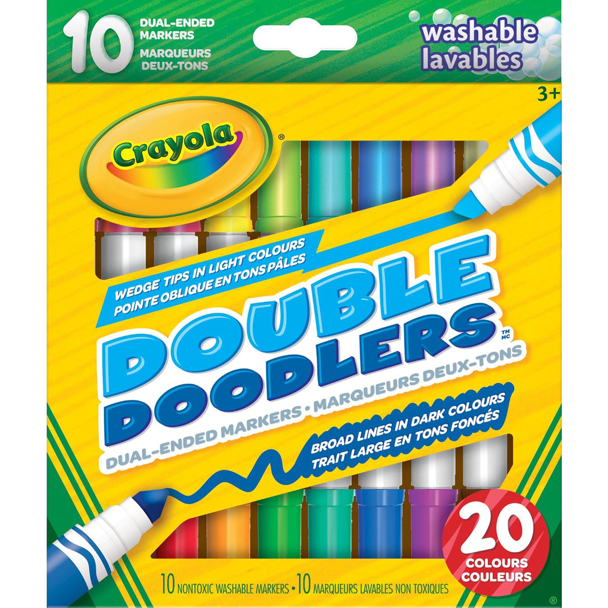 Crayola Double Doodlers Dual-Ended Markers