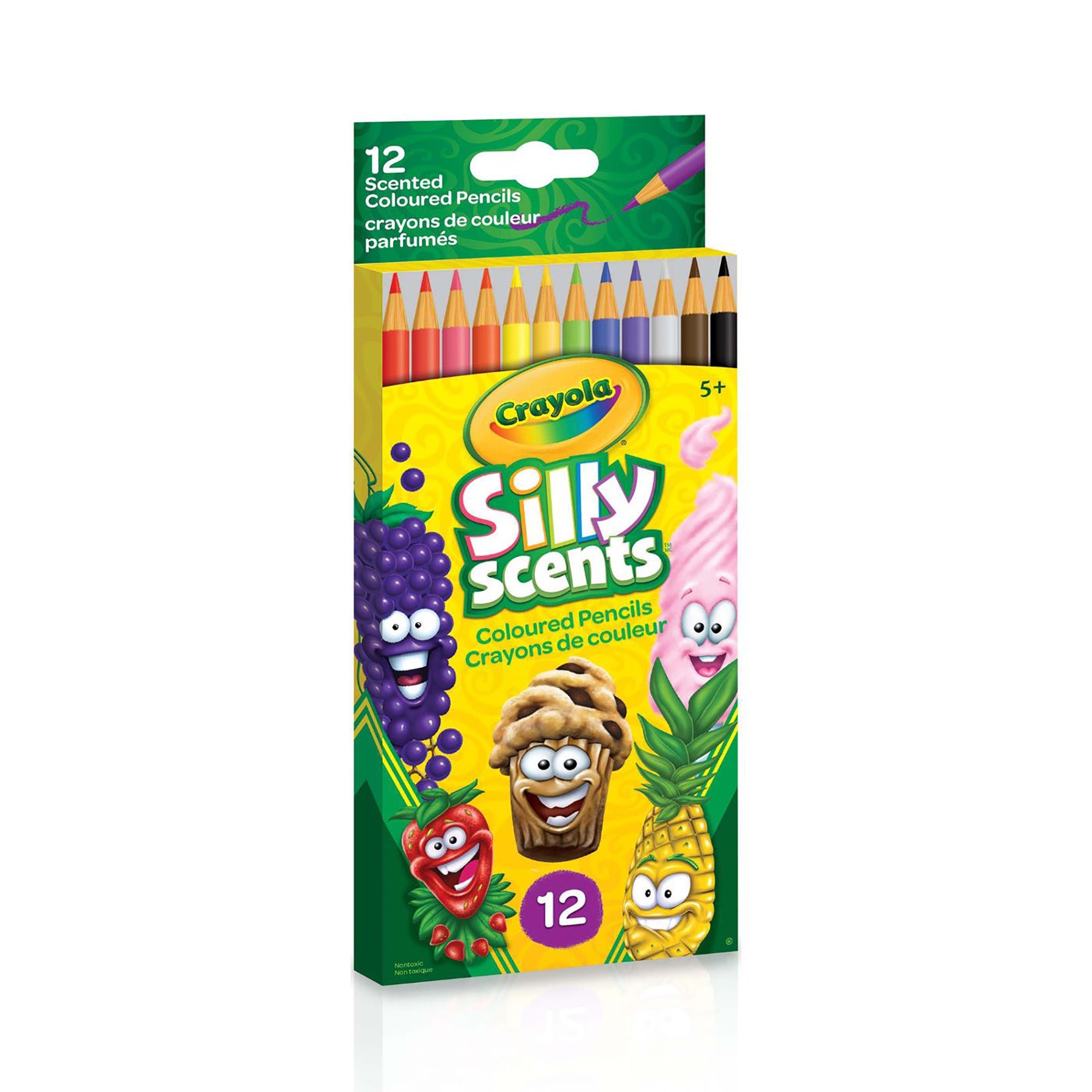 Crayola Silly Scents 12 Colored Pencils 