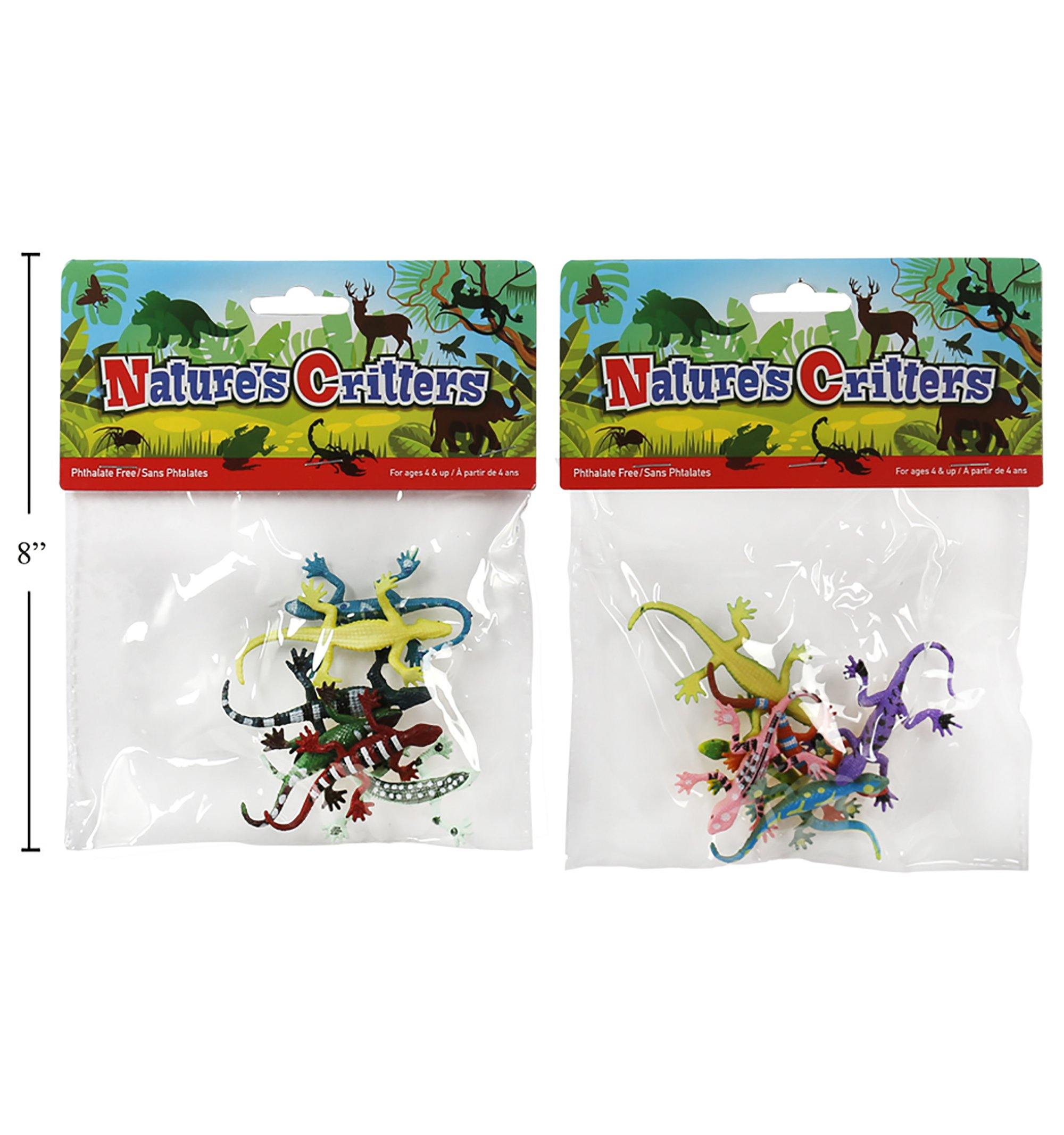 Nature'S Critters 6-Pc Small Lizard - Dollar Max Dépôt