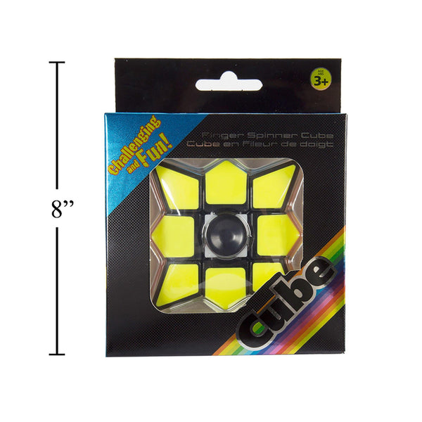 Finger sales spinner cube